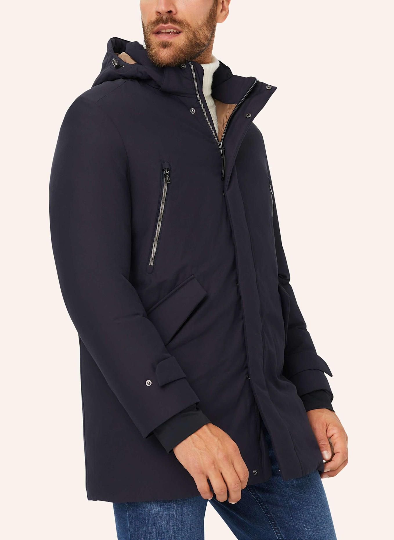 BRAX Parka STYLE VITORIO, Farbe: DUNKELBLAU (Bild 4)