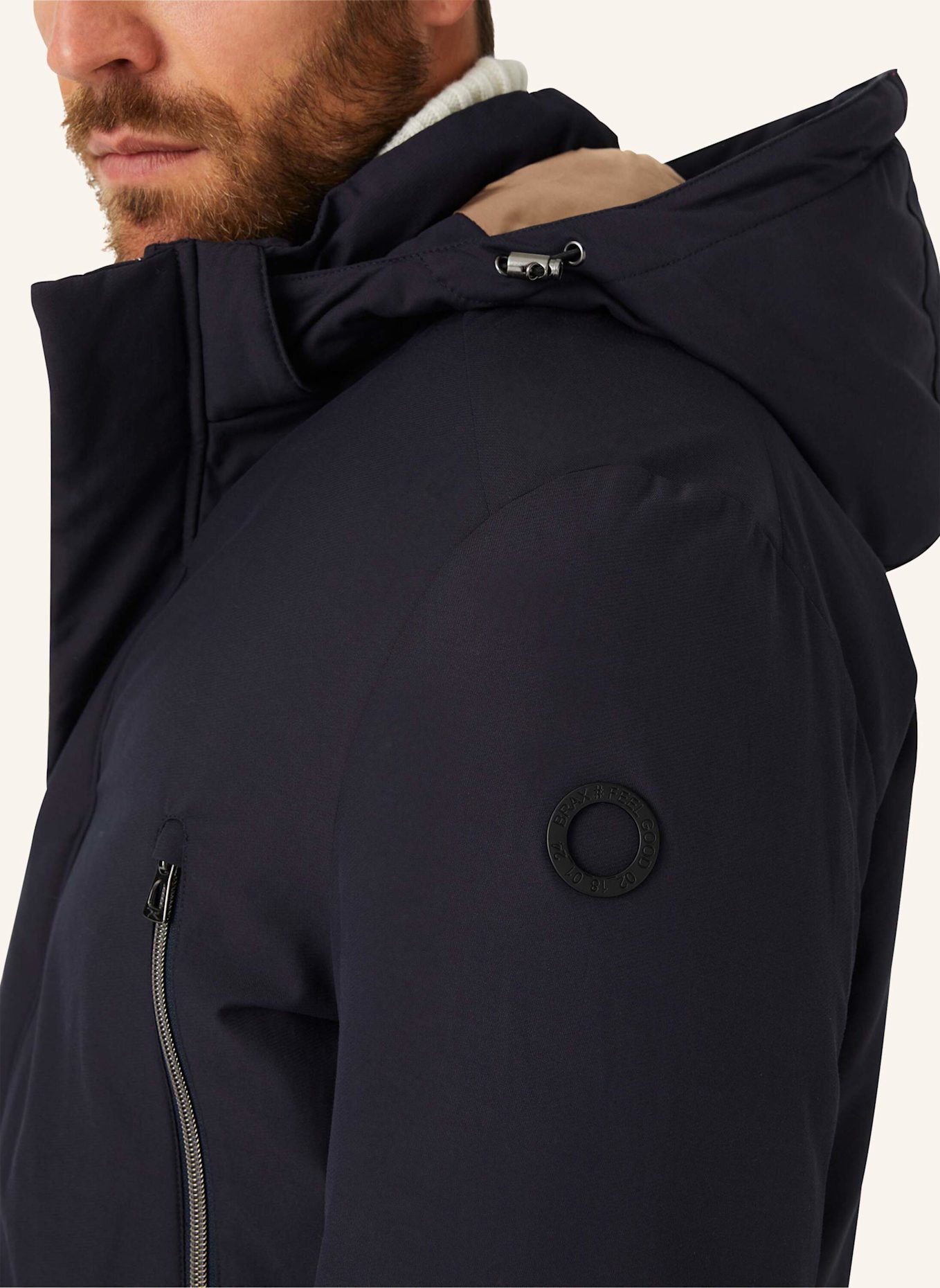 BRAX Parka STYLE VITORIO, Farbe: DUNKELBLAU (Bild 3)