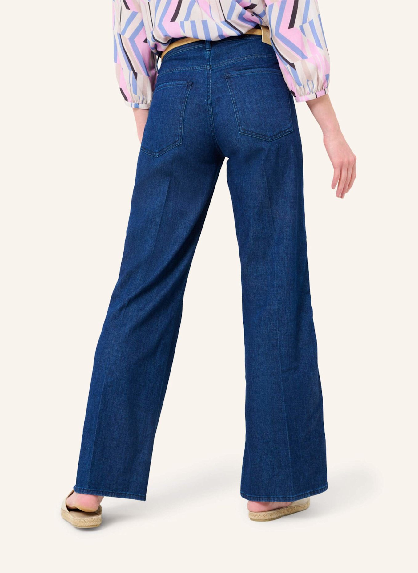 BRAX Palazzohose STYLE MAINE, Farbe: DUNKELBLAU (Bild 2)