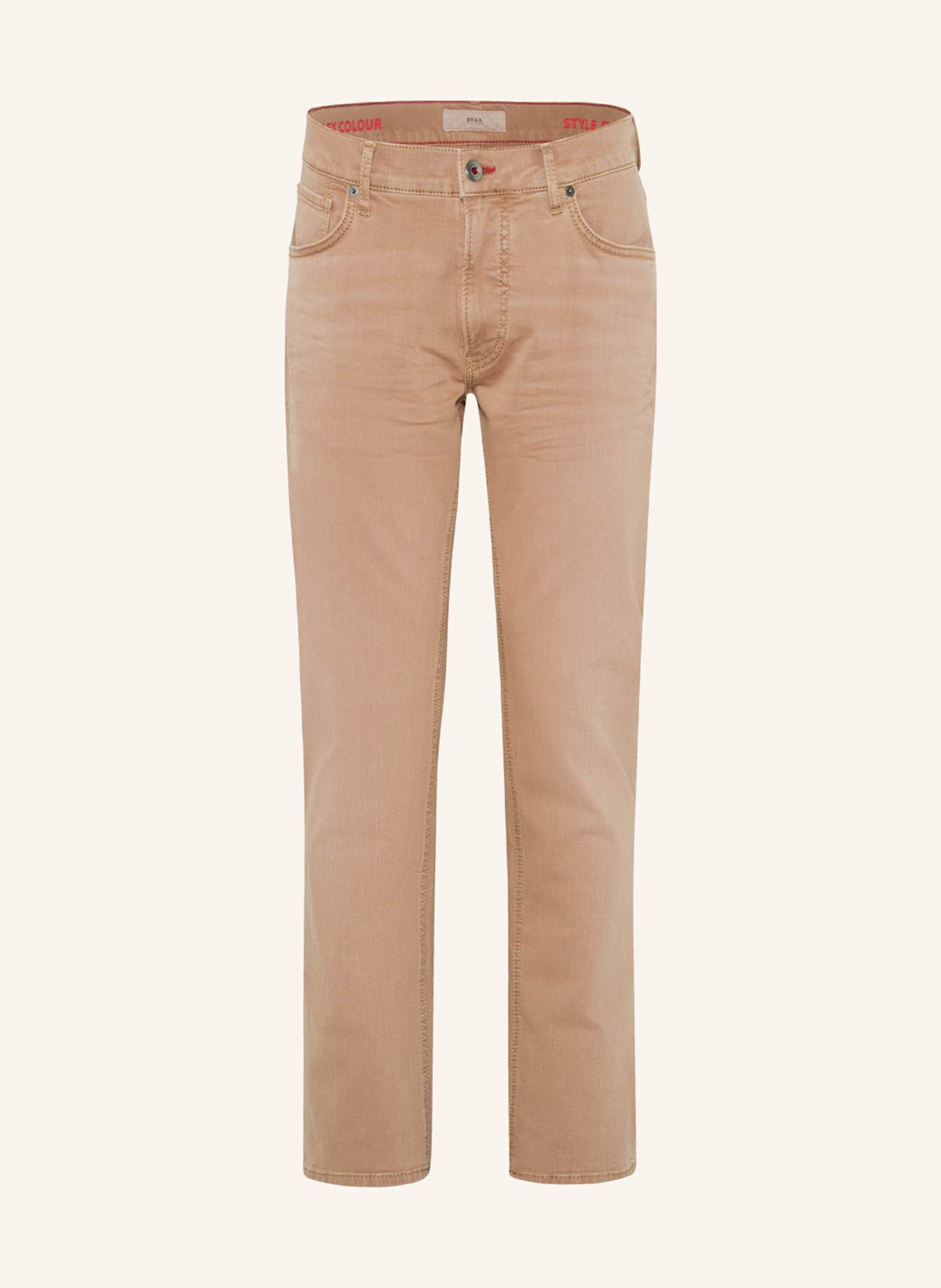 BRAX Five-Pocket-Jeans STYLE CHUCK, Farbe: BEIGE (Bild 1)