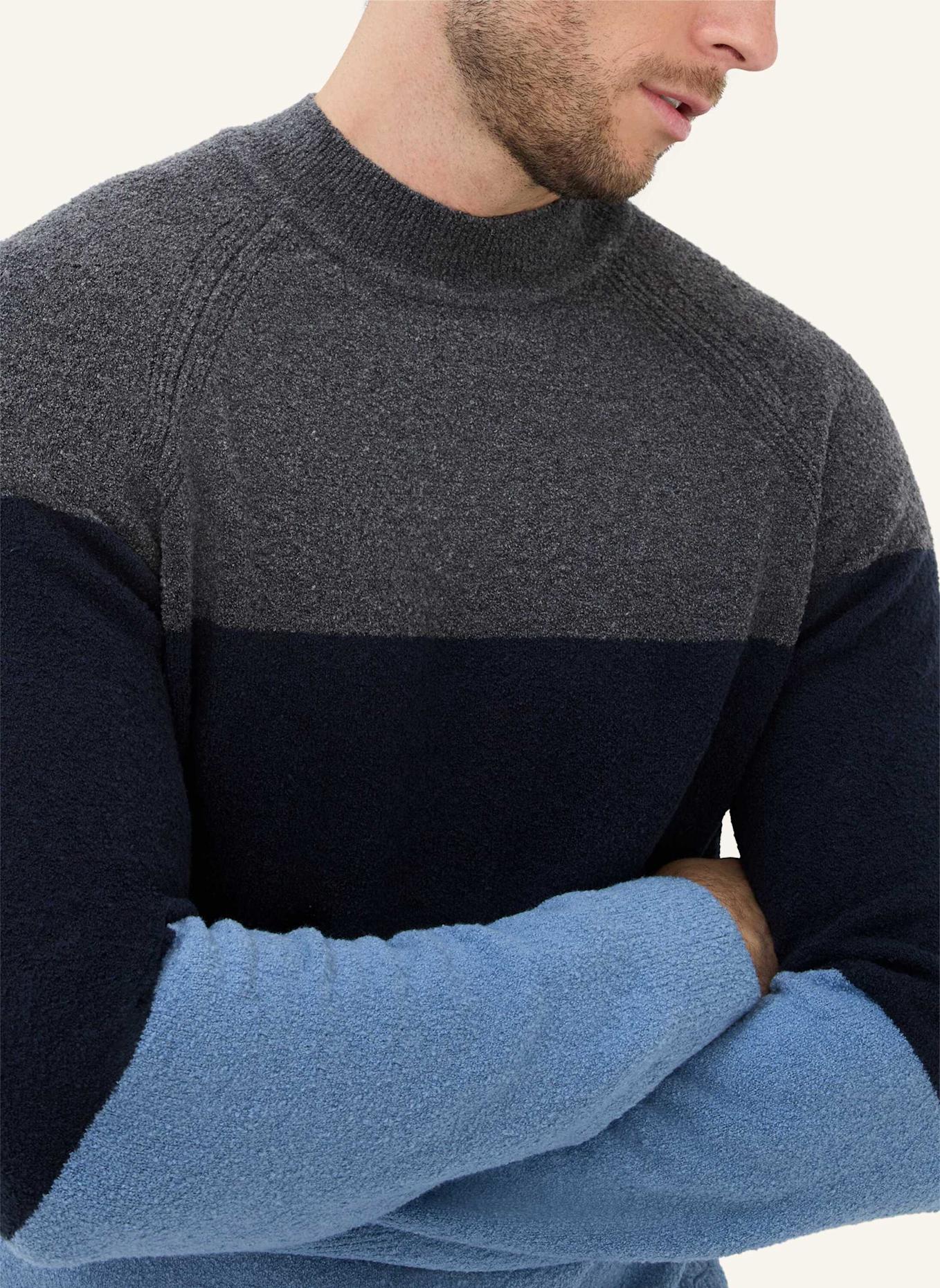 BRAX Strickpullover STYLE BUDDY, Farbe: BLAU (Bild 3)