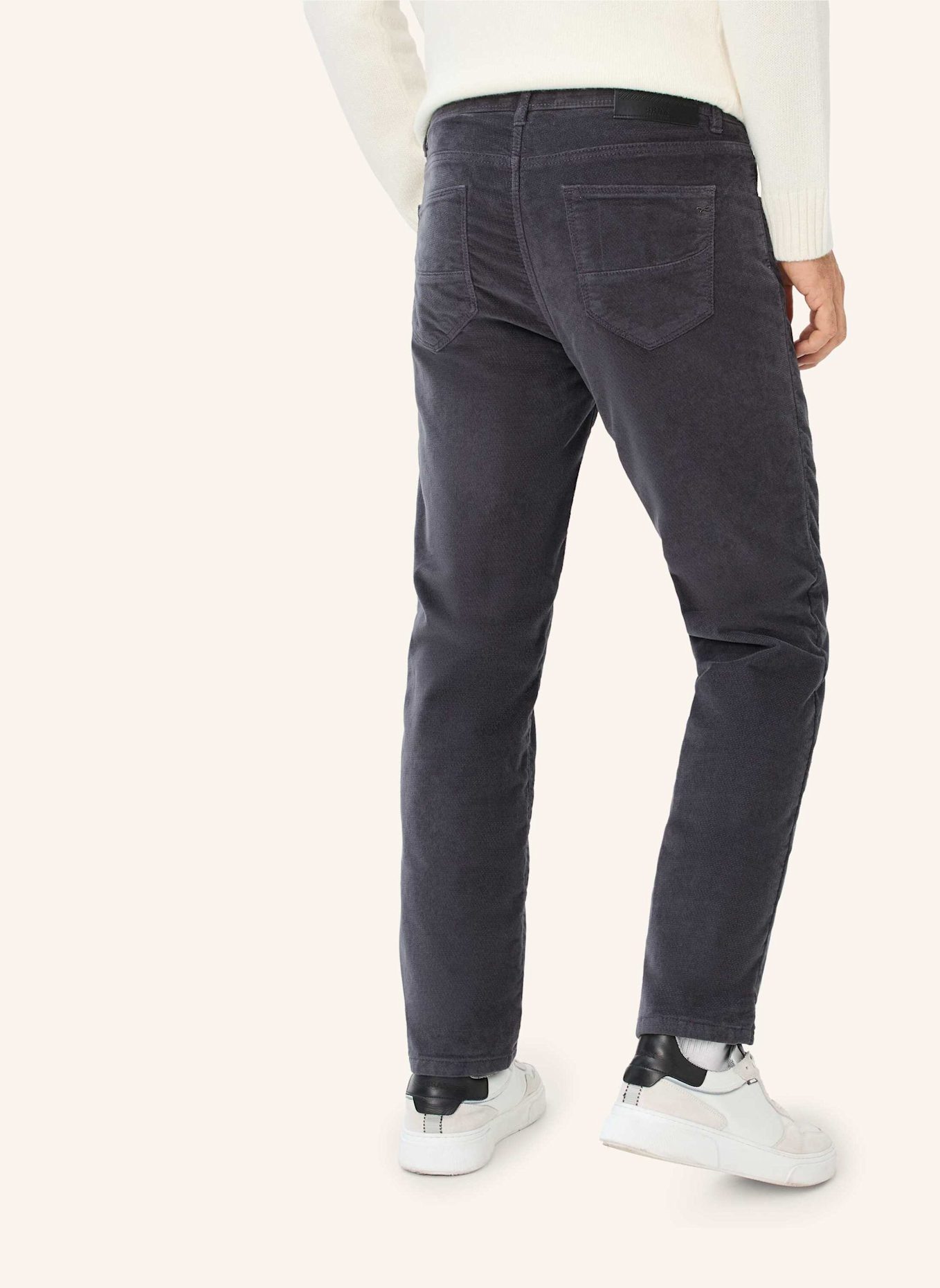 BRAX Thermohose|Five-Pocket-Hose STYLE CADIZ TT, Farbe: DUNKELGRAU (Bild 2)