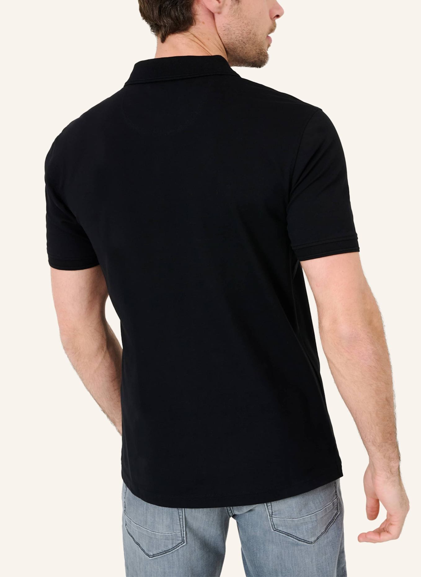 BRAX Poloshirt STYLE PETE, Farbe: SCHWARZ (Bild 2)