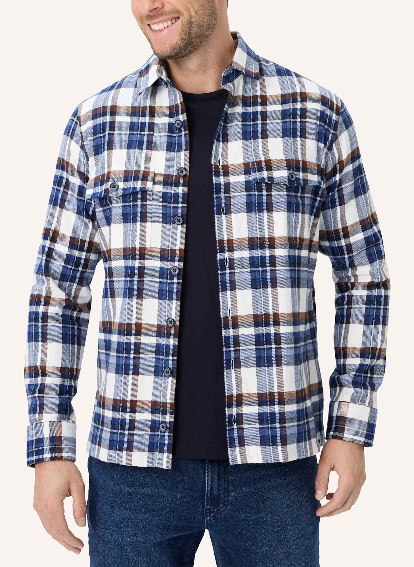 BRAX Overshirt STYLE KAY, Farbe: DUNKELBLAU (Bild 4)