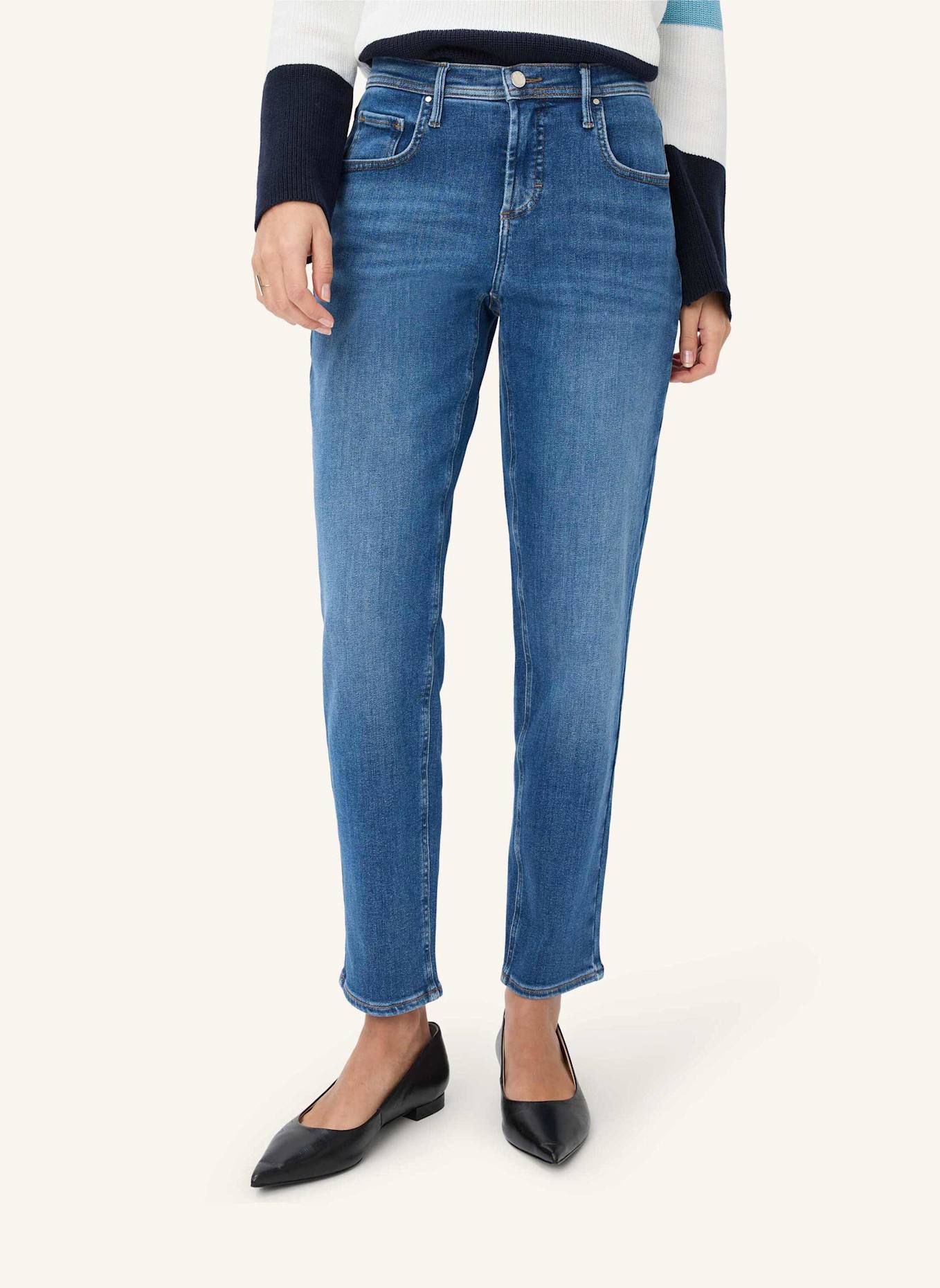 BRAX Five-Pocket-Jeans STYLE MILEY S, Farbe: BLAU (Bild 4)