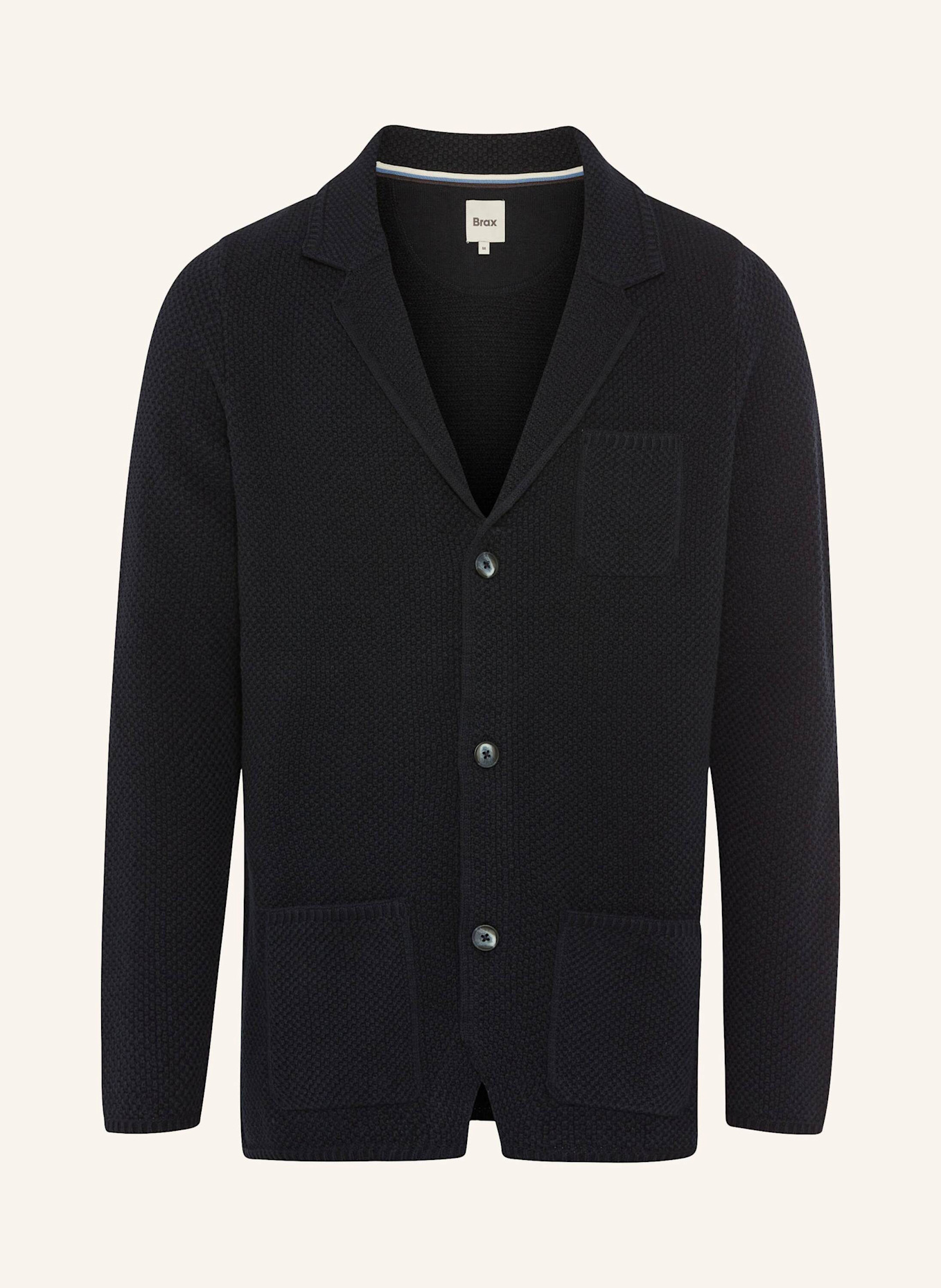 BRAX Strickjacke STYLE JASPER: BLAU