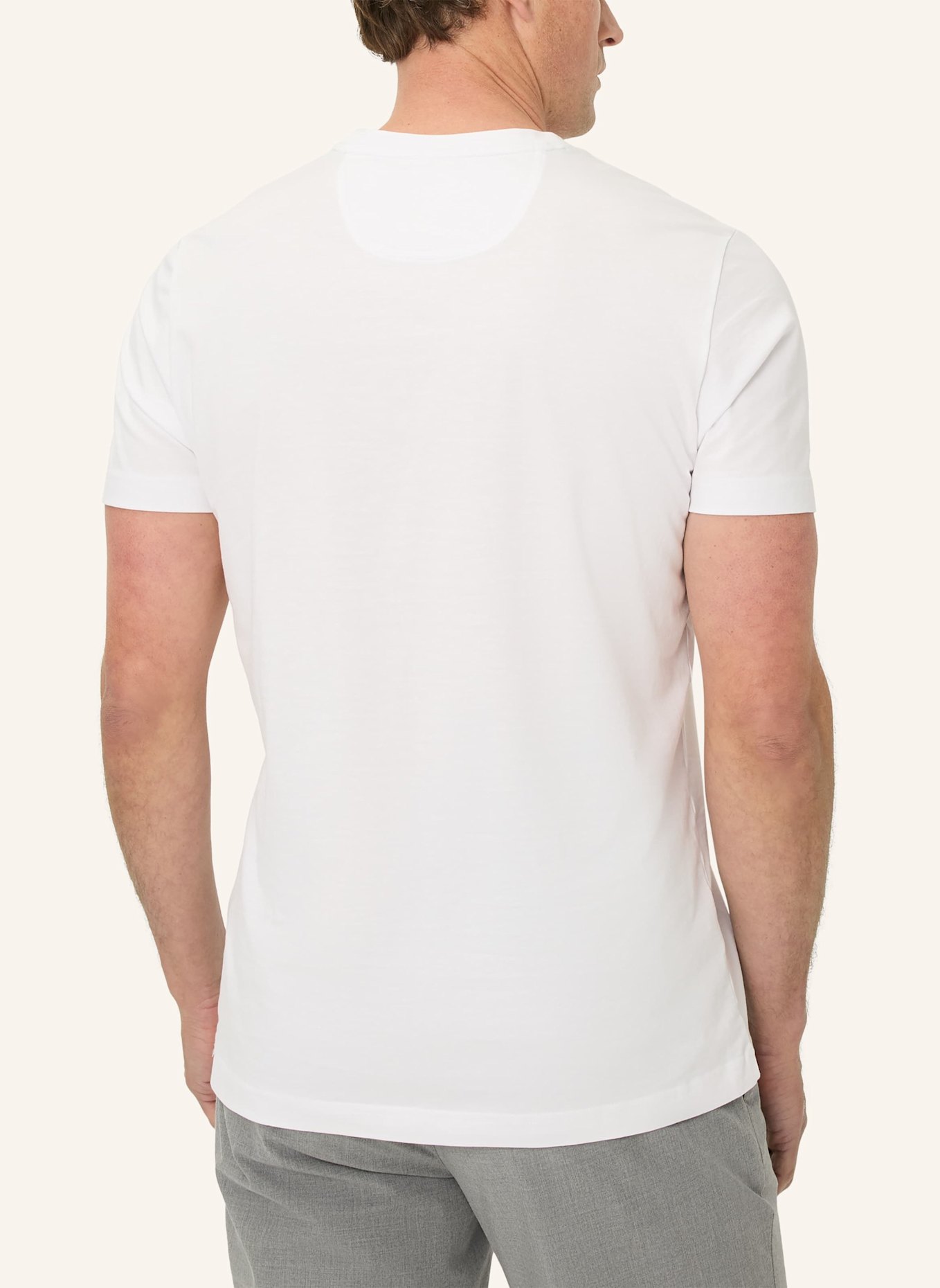 BRAX T-Shirt STYLE TED: WEISS