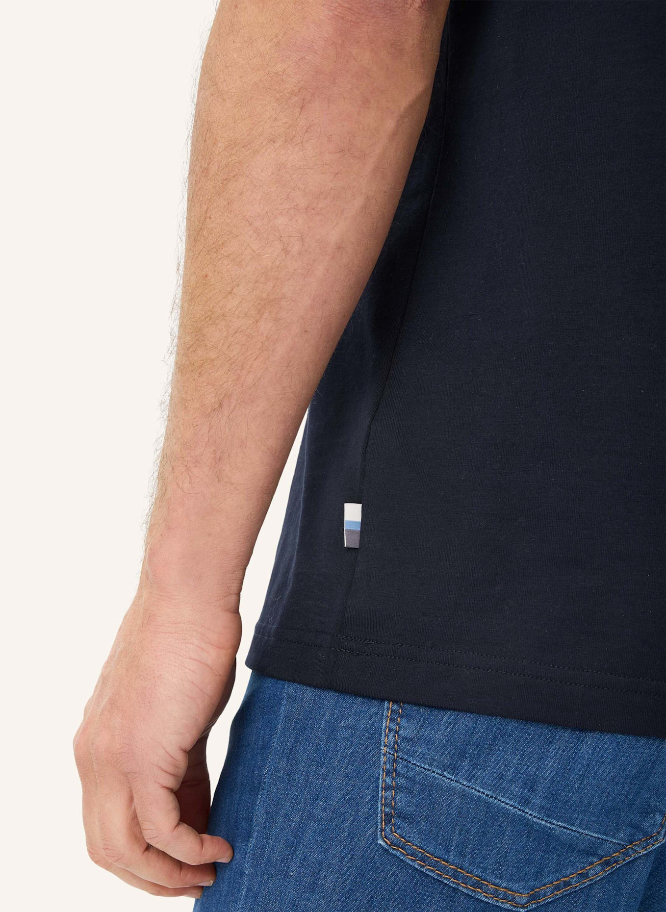 BRAX T-Shirt STYLE TED: BLAU