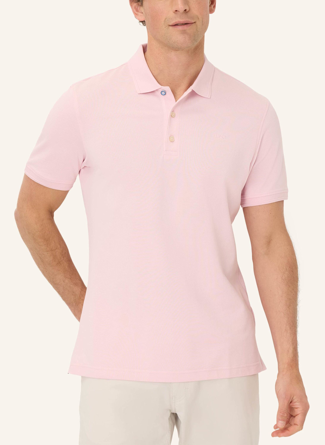 BRAX Piqué-Poloshirt STYLE PETE: ALTROSA