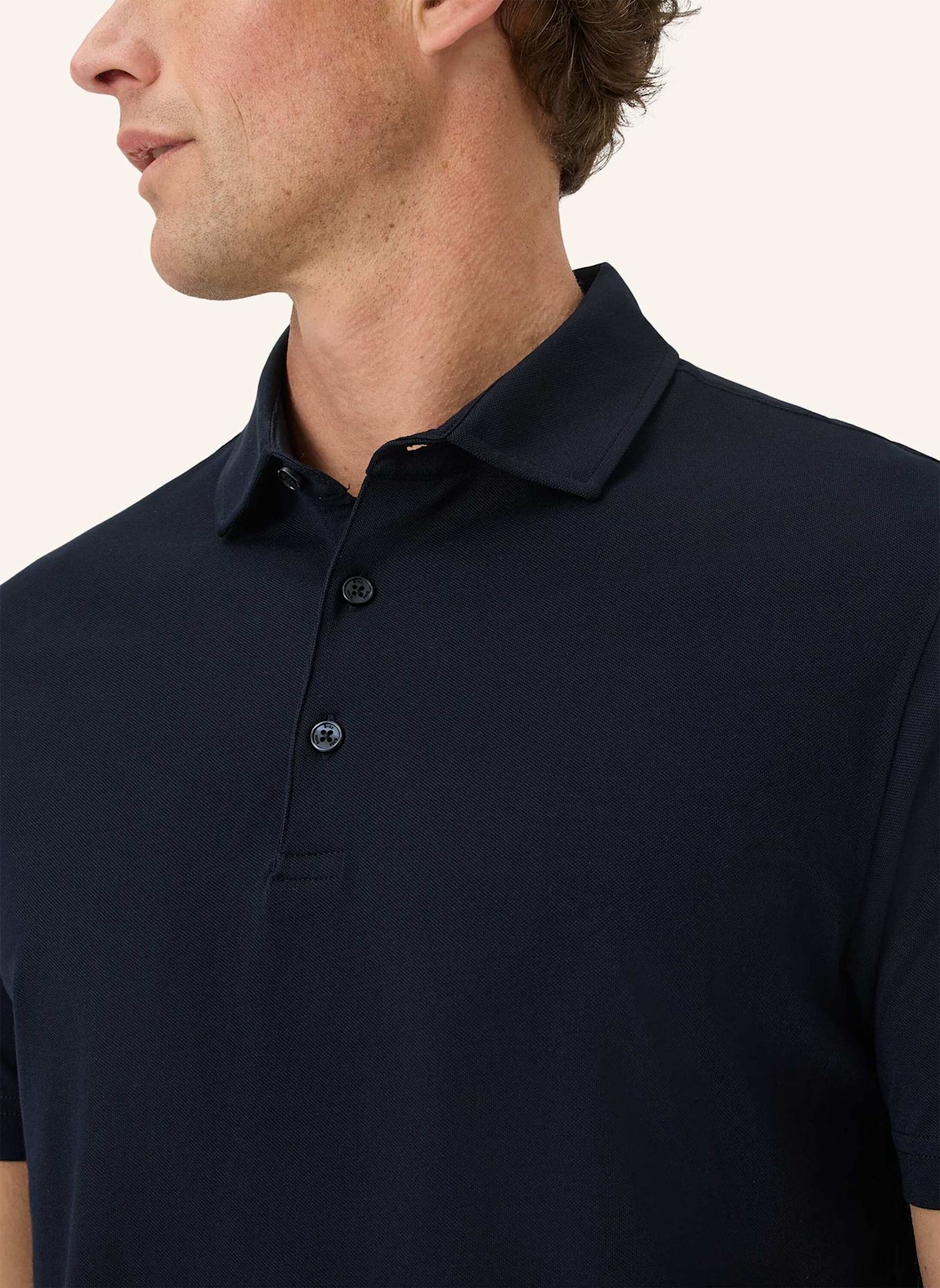 BRAX Piqué-Poloshirt STYLE PEPE: BLAU