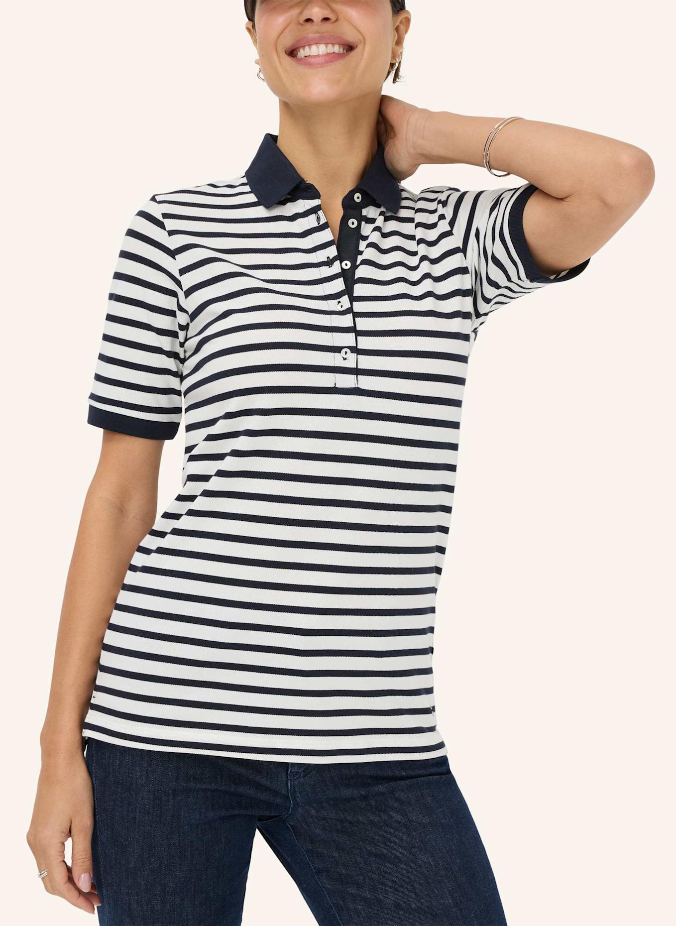 BRAX Piqué-Poloshirt STYLE CLEO: BLAU