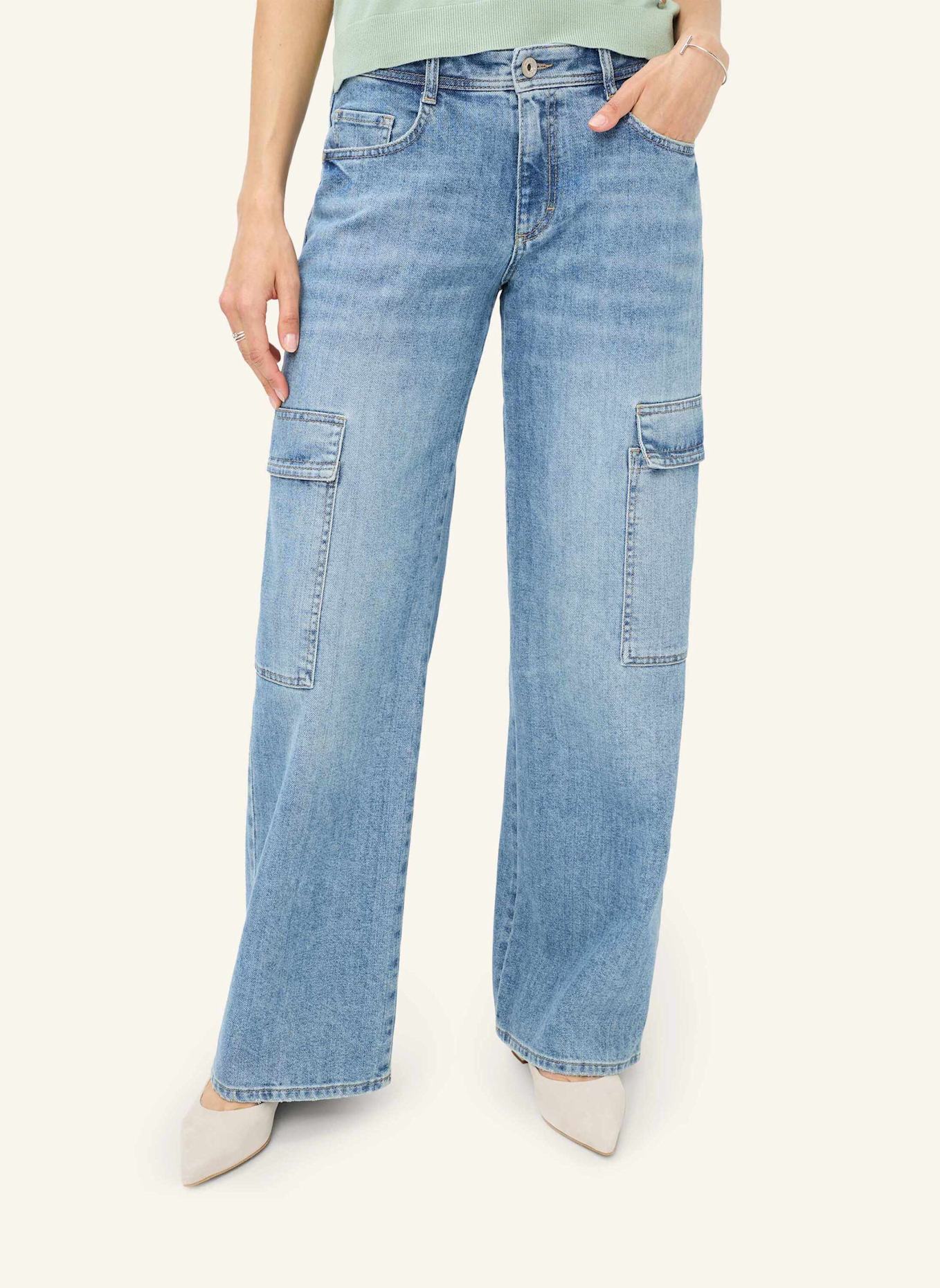 BRAX Five-Pocket-Jeans STYLE MORGAN: BLAU