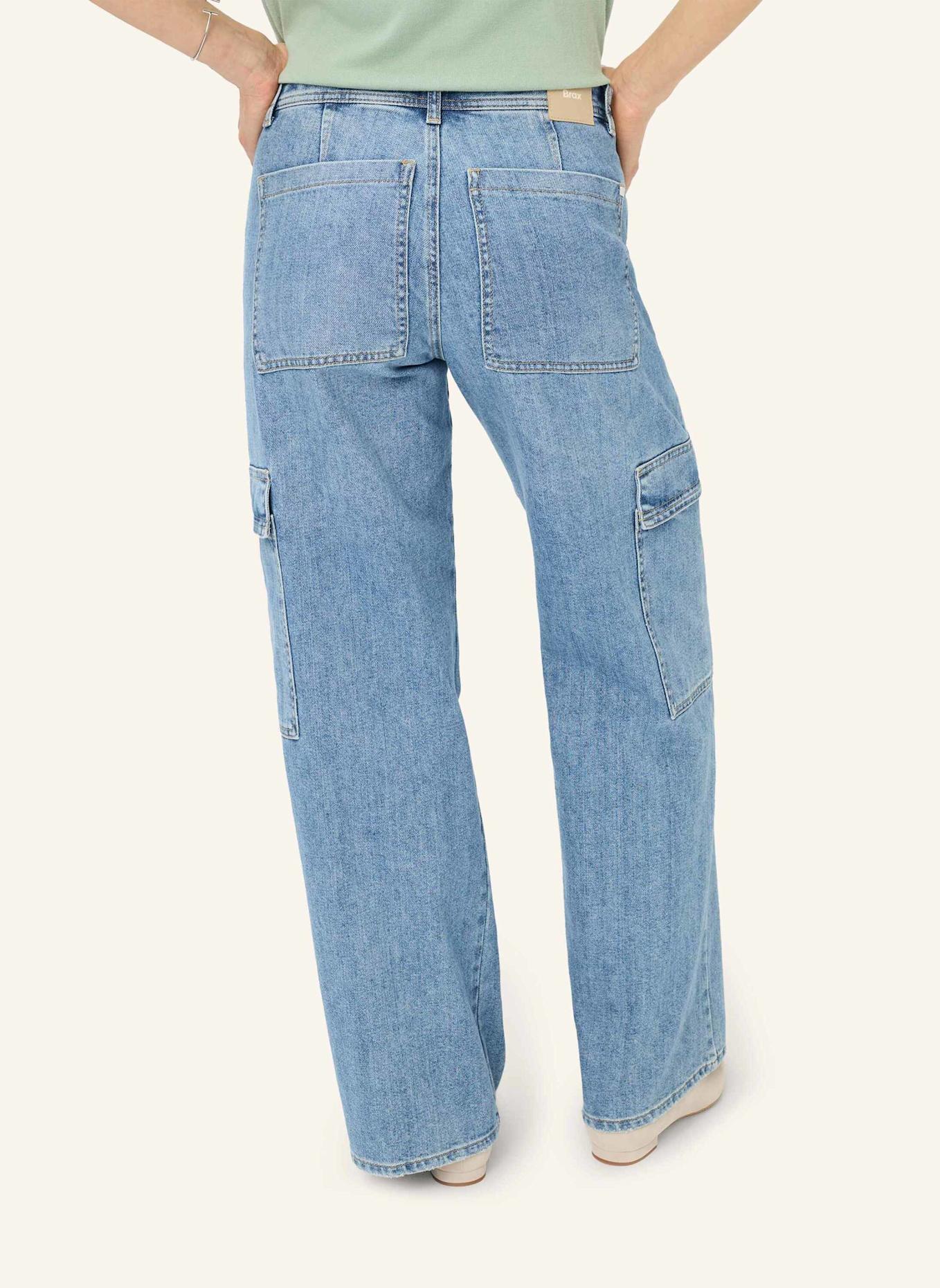 BRAX Five-Pocket-Jeans STYLE MORGAN: BLAU