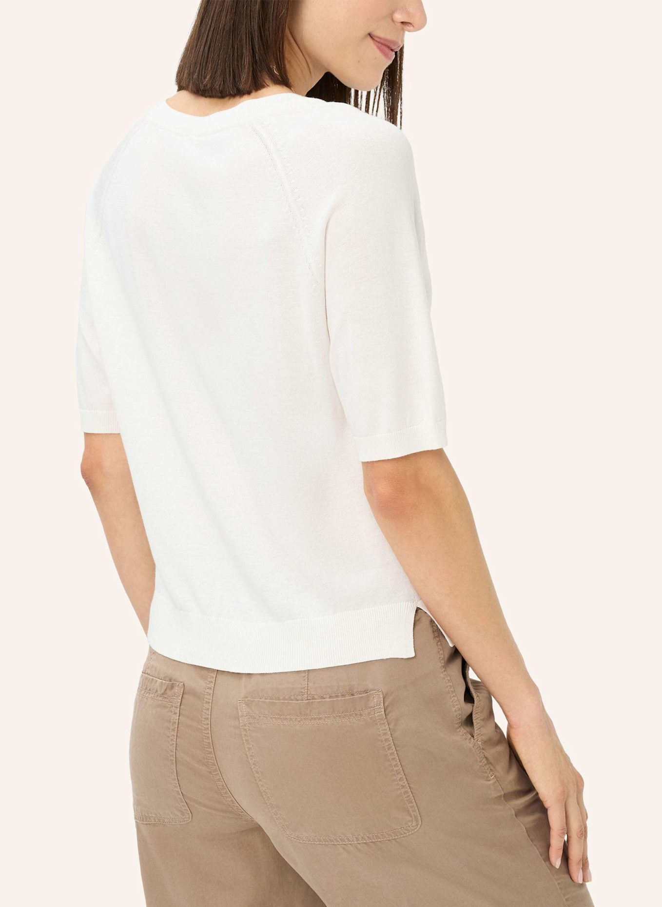 BRAX Strickpullover STYLE LESLEY: WEISS