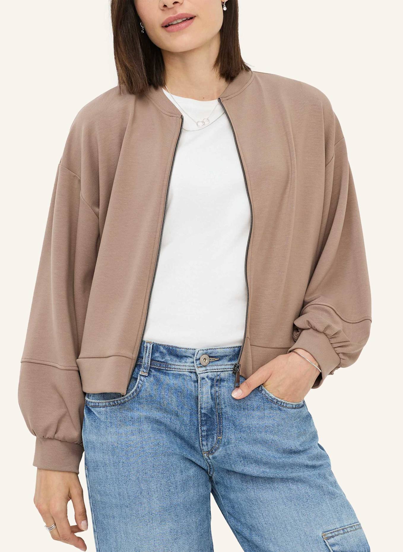 BRAX Blouson STYLE BECKY: TAUPE