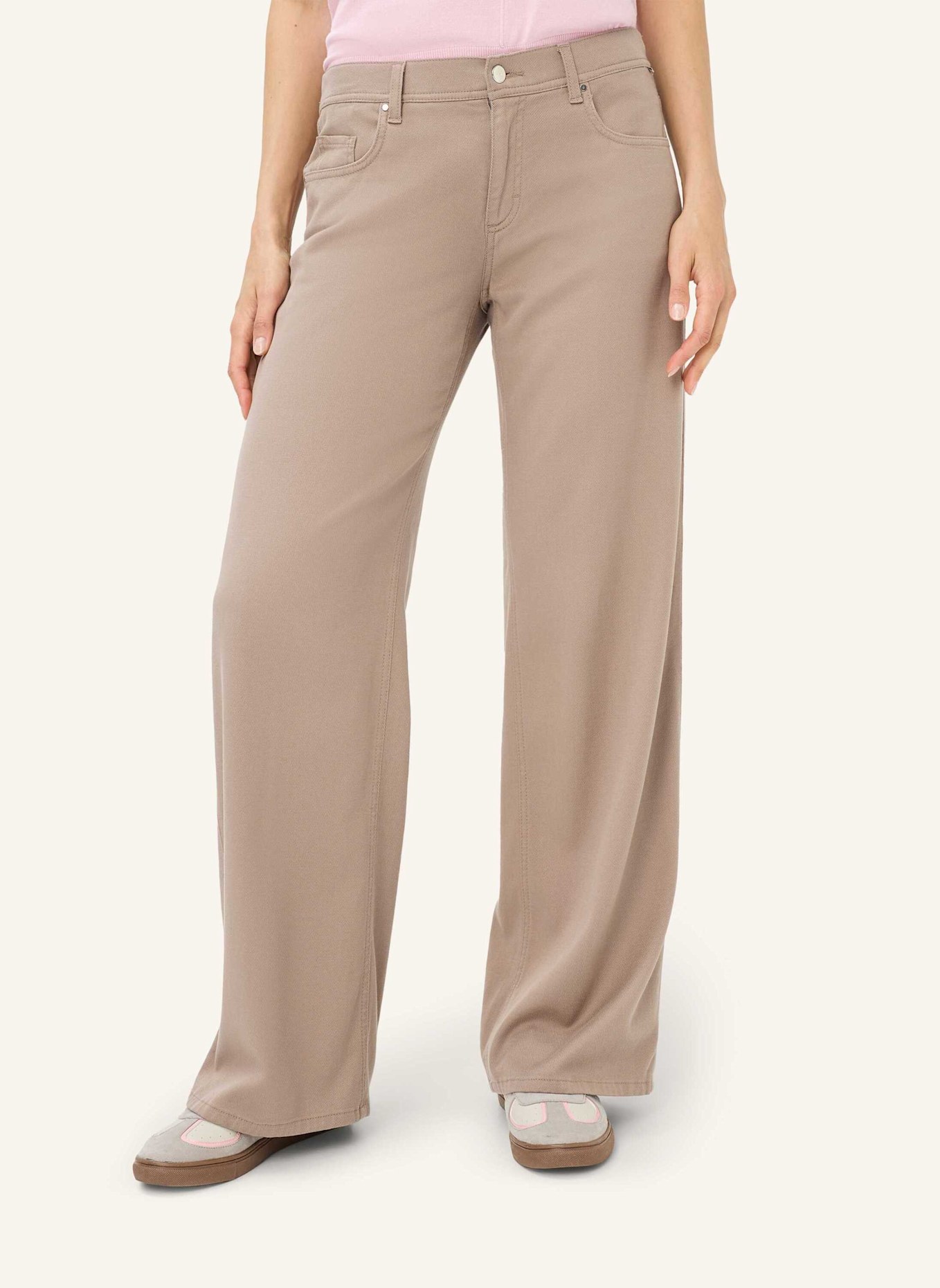 BRAX Five-Pocket-Hose STYLE MORGAN: TAUPE