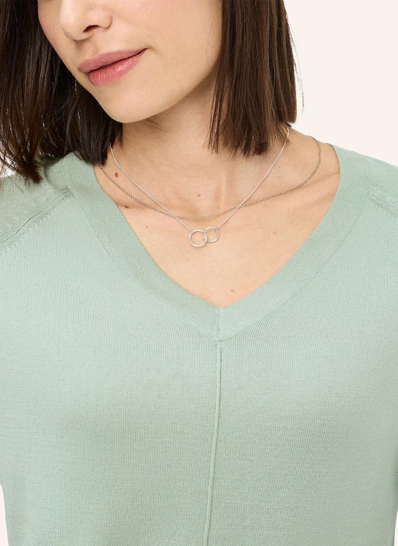 BRAX Strickpullover STYLE LESLEY: HELLGRÜN