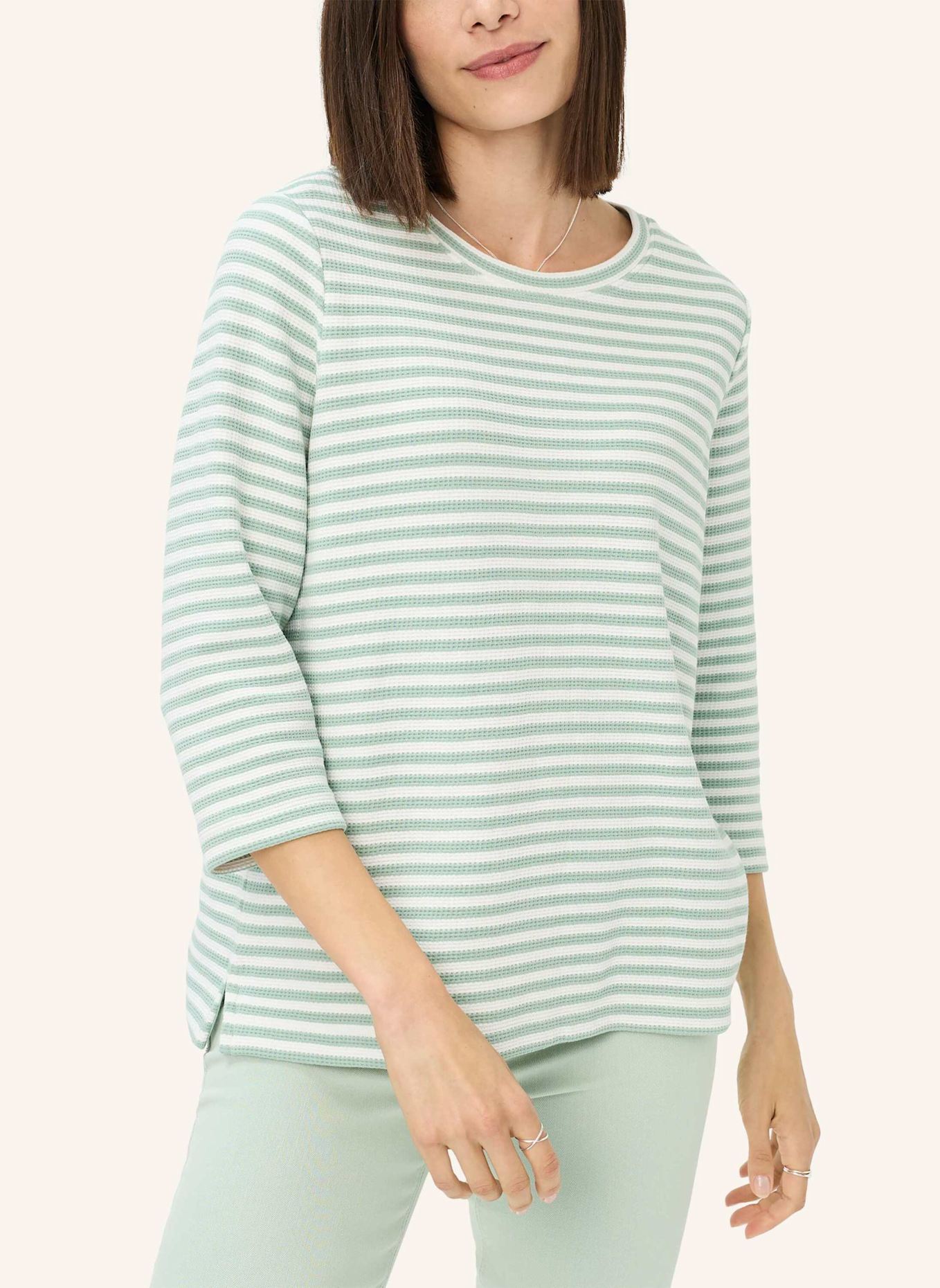 BRAX Sweatshirt STYLE BONNIE: HELLGRÜN