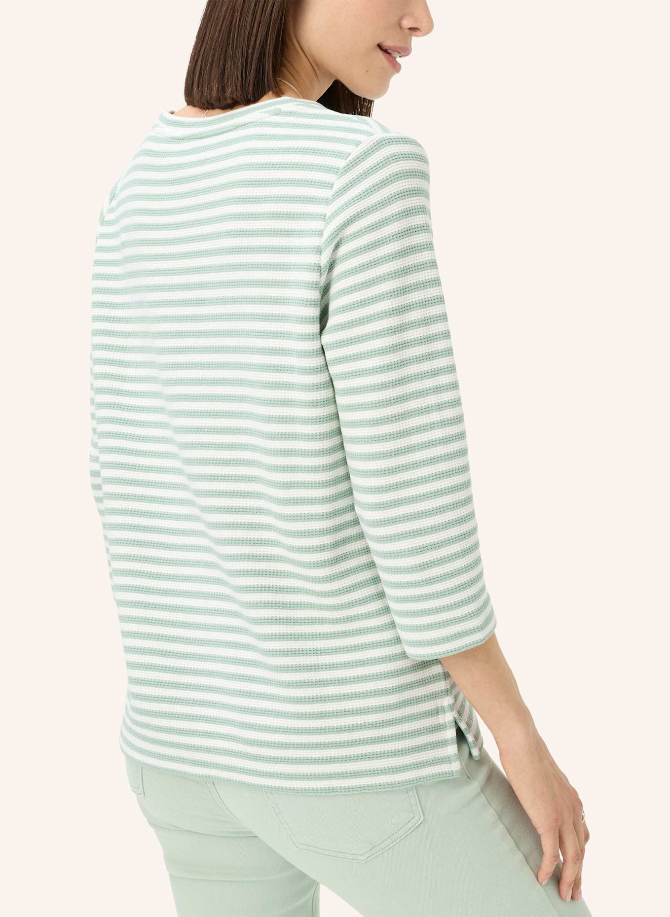 BRAX Sweatshirt STYLE BONNIE: HELLGRÜN