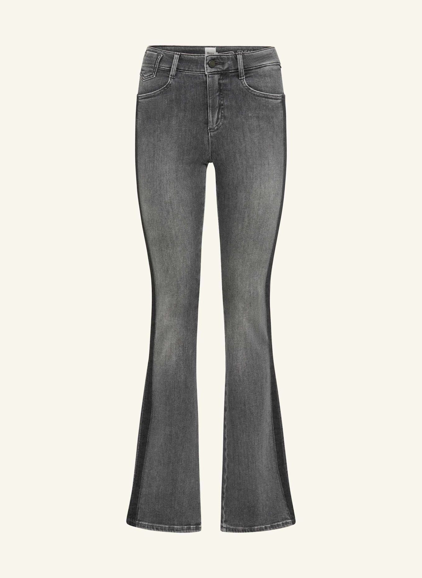 BRAX Five-Pocket-Jeans STYLE ANA: GRAU