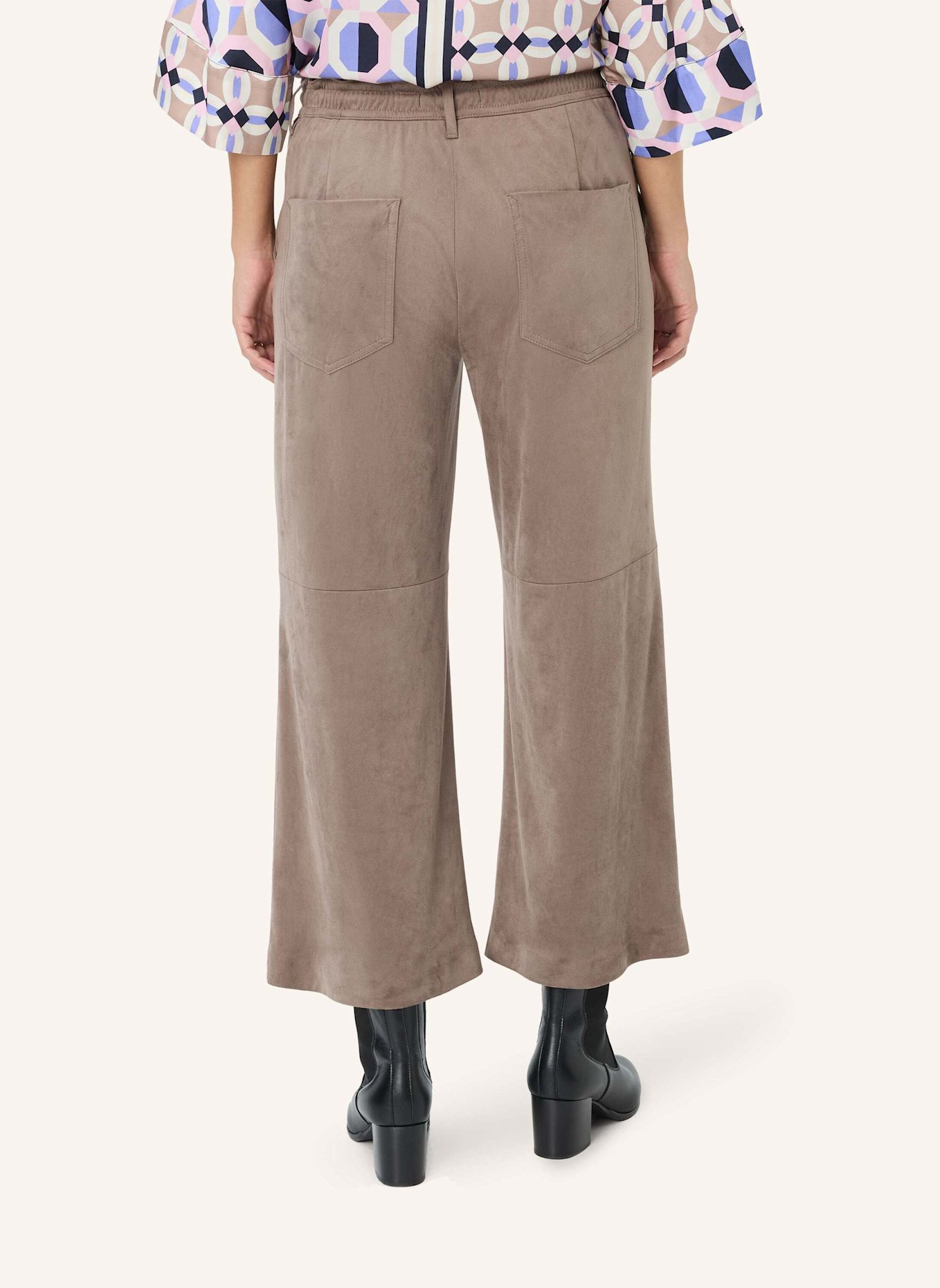 BRAX Culotte STYLE MAINE S: TAUPE