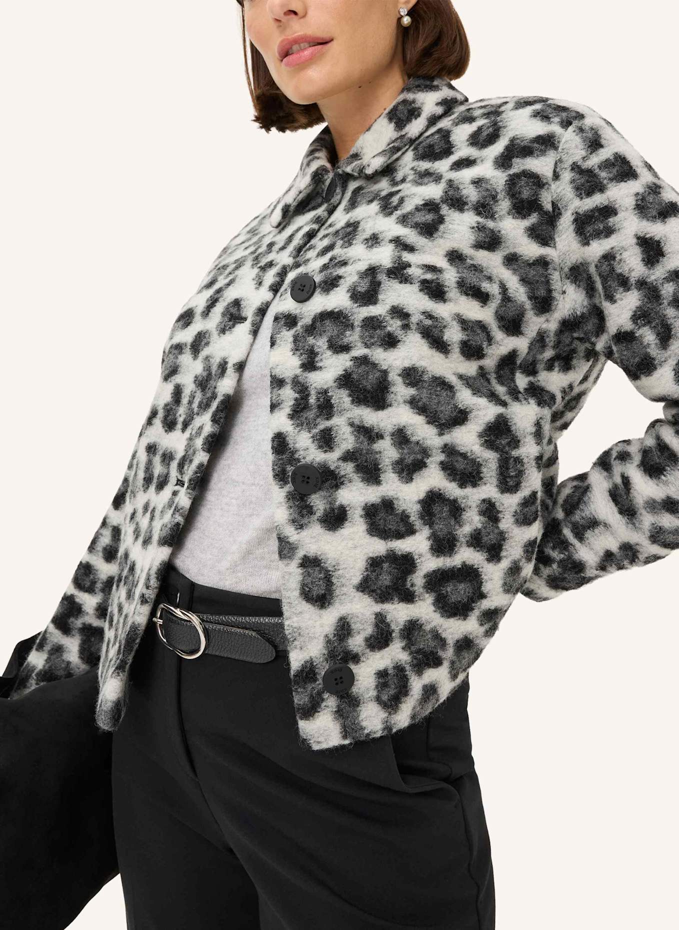 BRAX Jacke STYLE LINZ: SCHWARZ