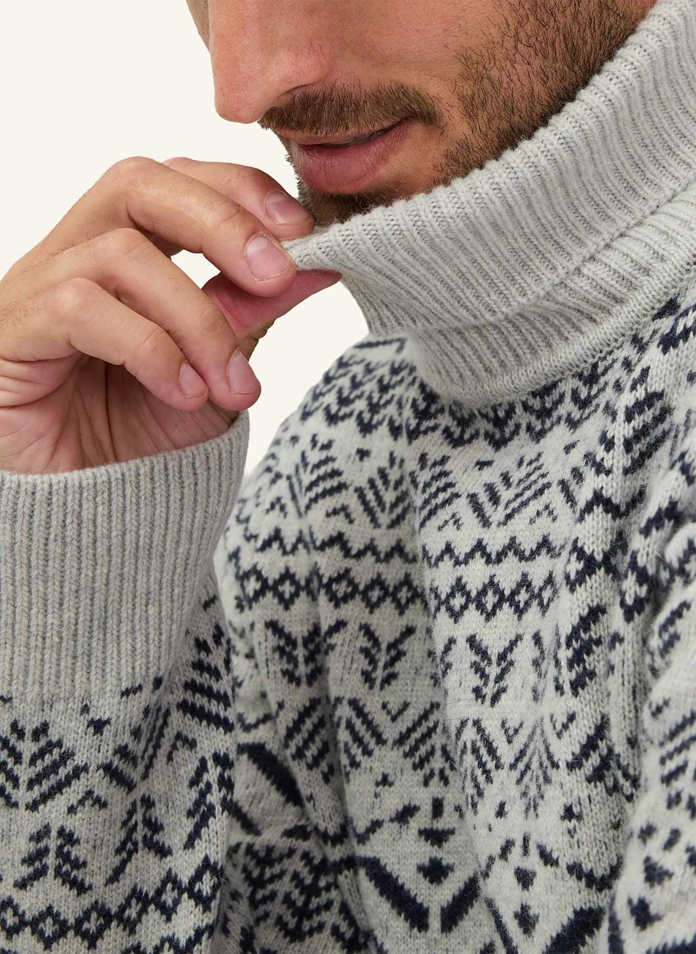 BRAX Strickpullover STYLE BRIAN: WEISS