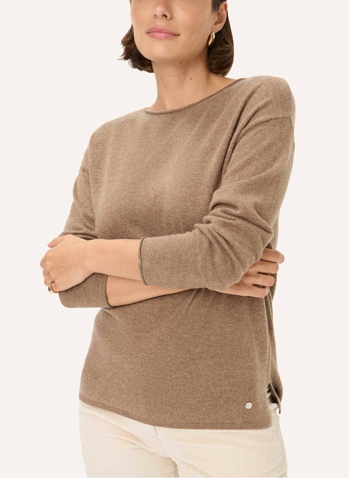 BRAX Strickpullover STYLE LIZ: TAUPE