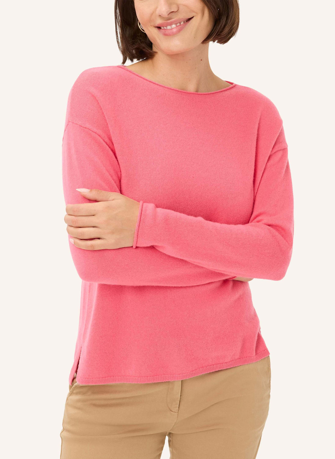 BRAX Strickpullover STYLE LIZ: PINK