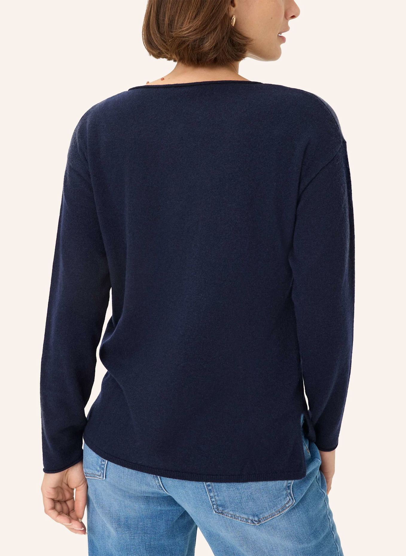 BRAX Strickpullover STYLE LIZ: BLAU