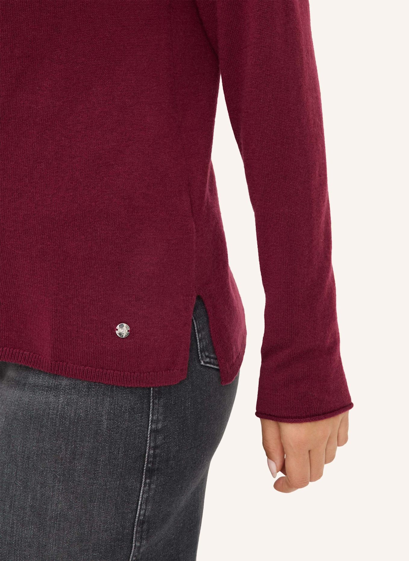 BRAX Pullover LIZ: DUNKELROT