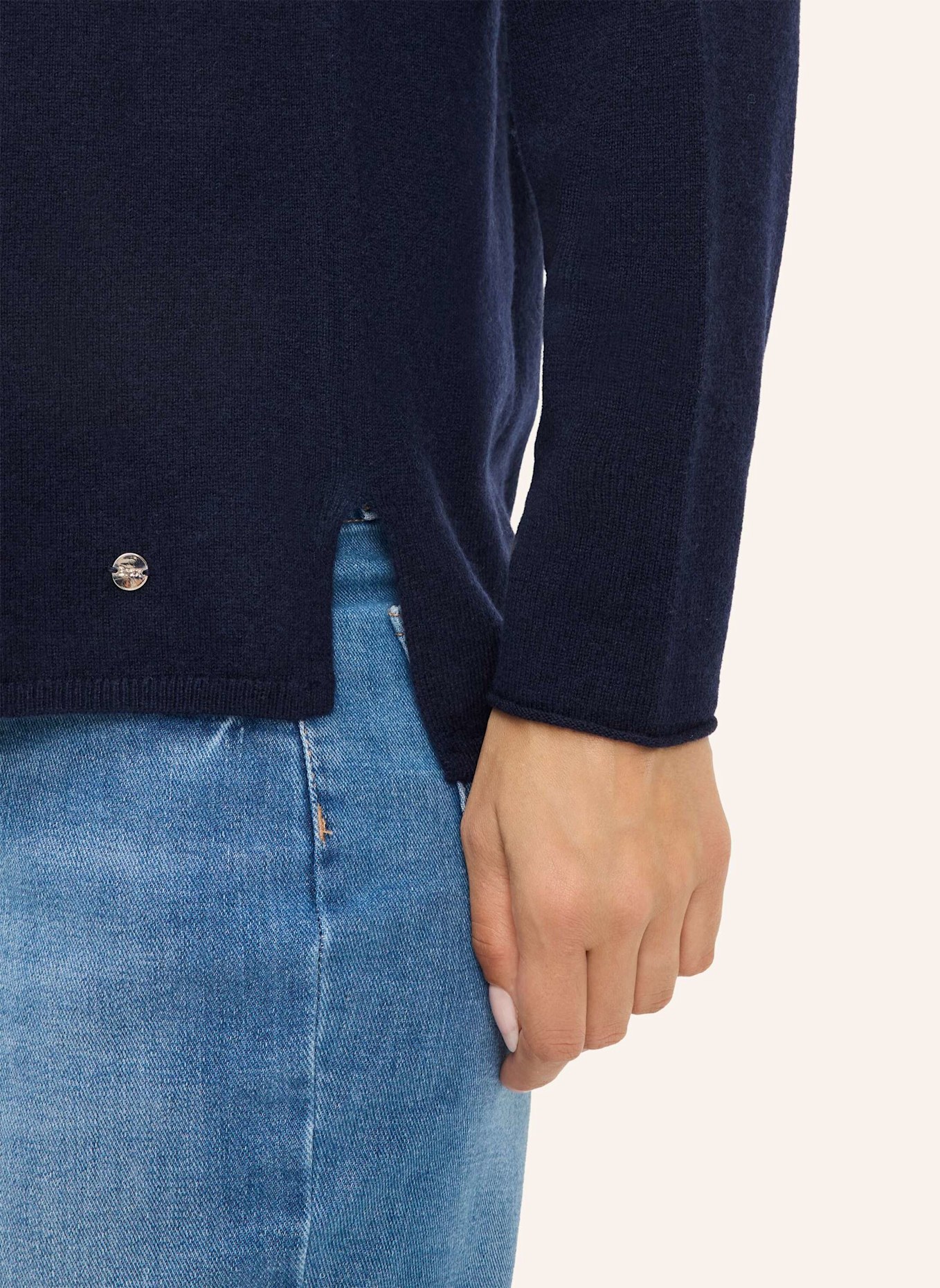 BRAX Strickpullover STYLE LIZ: BLAU