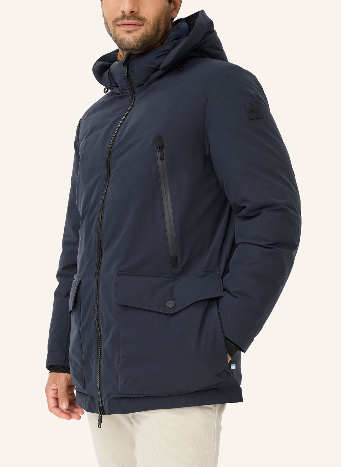 BRAX Parka STYLE COSIMO: BLAU