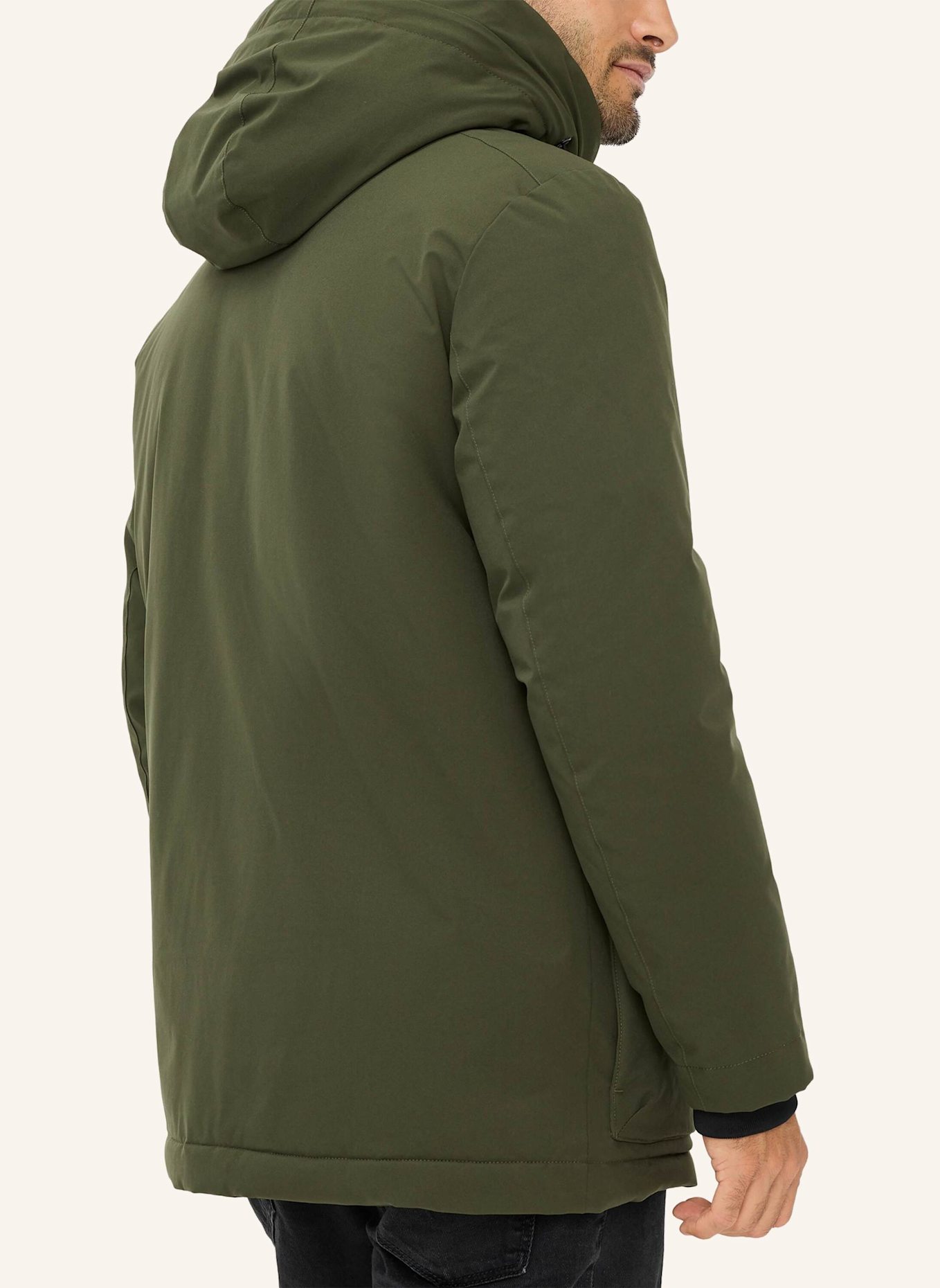 BRAX Parka STYLE COSIMO: KHAKI