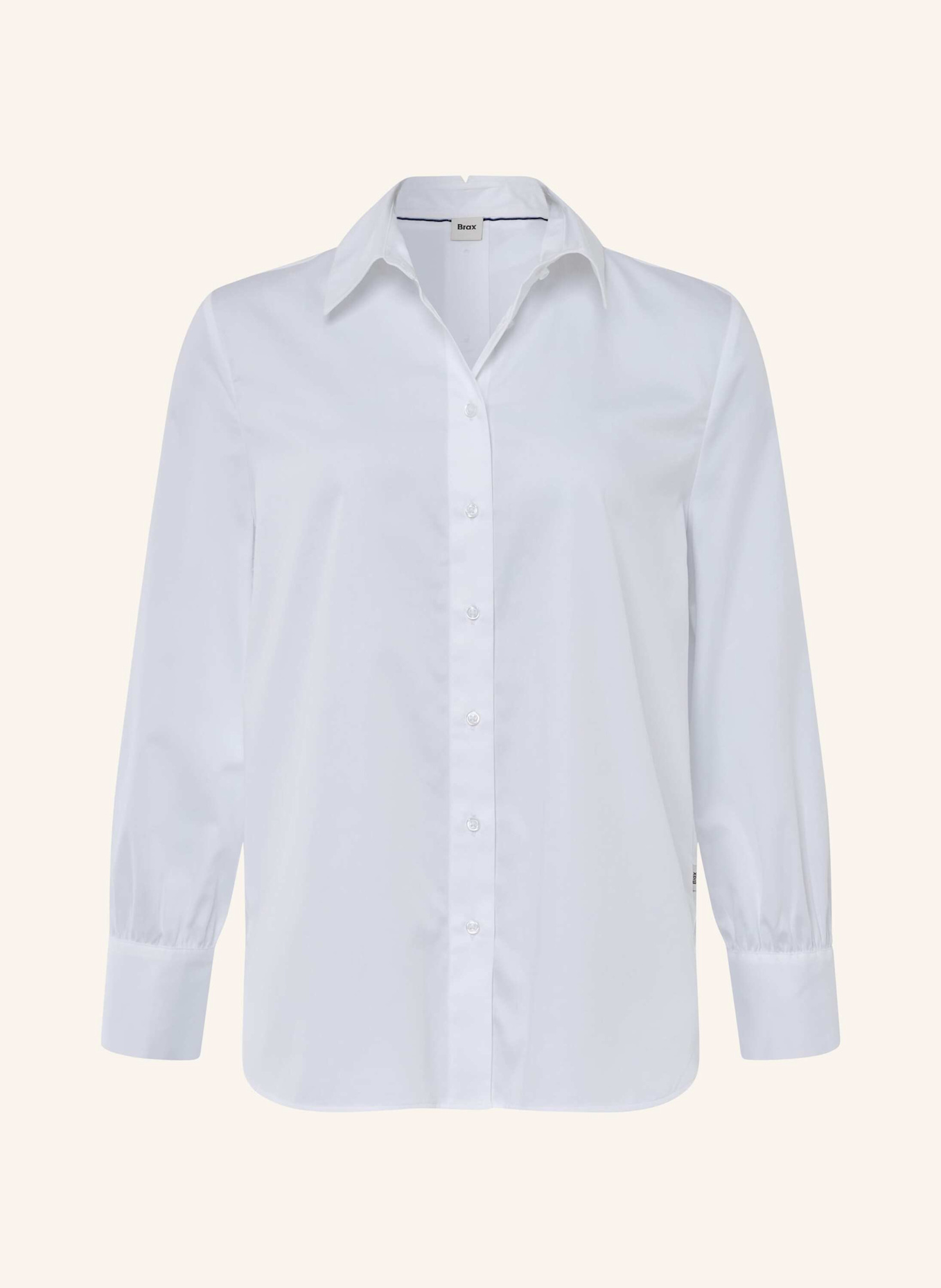 BRAX Hemdbluse STYLE VIKI: WEISS