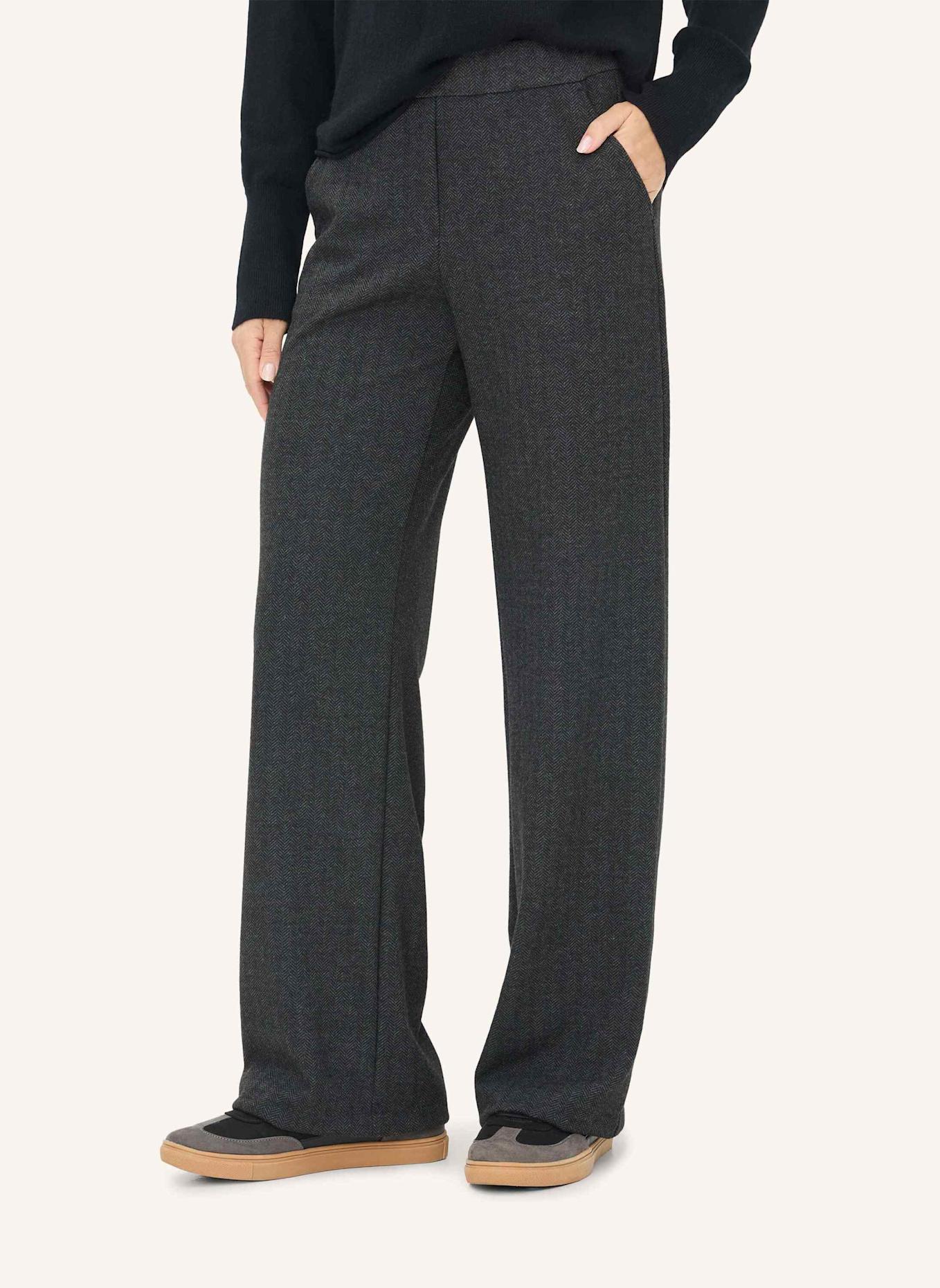 BRAX Palazzohose STYLE MAINE: DUNKELGRAU