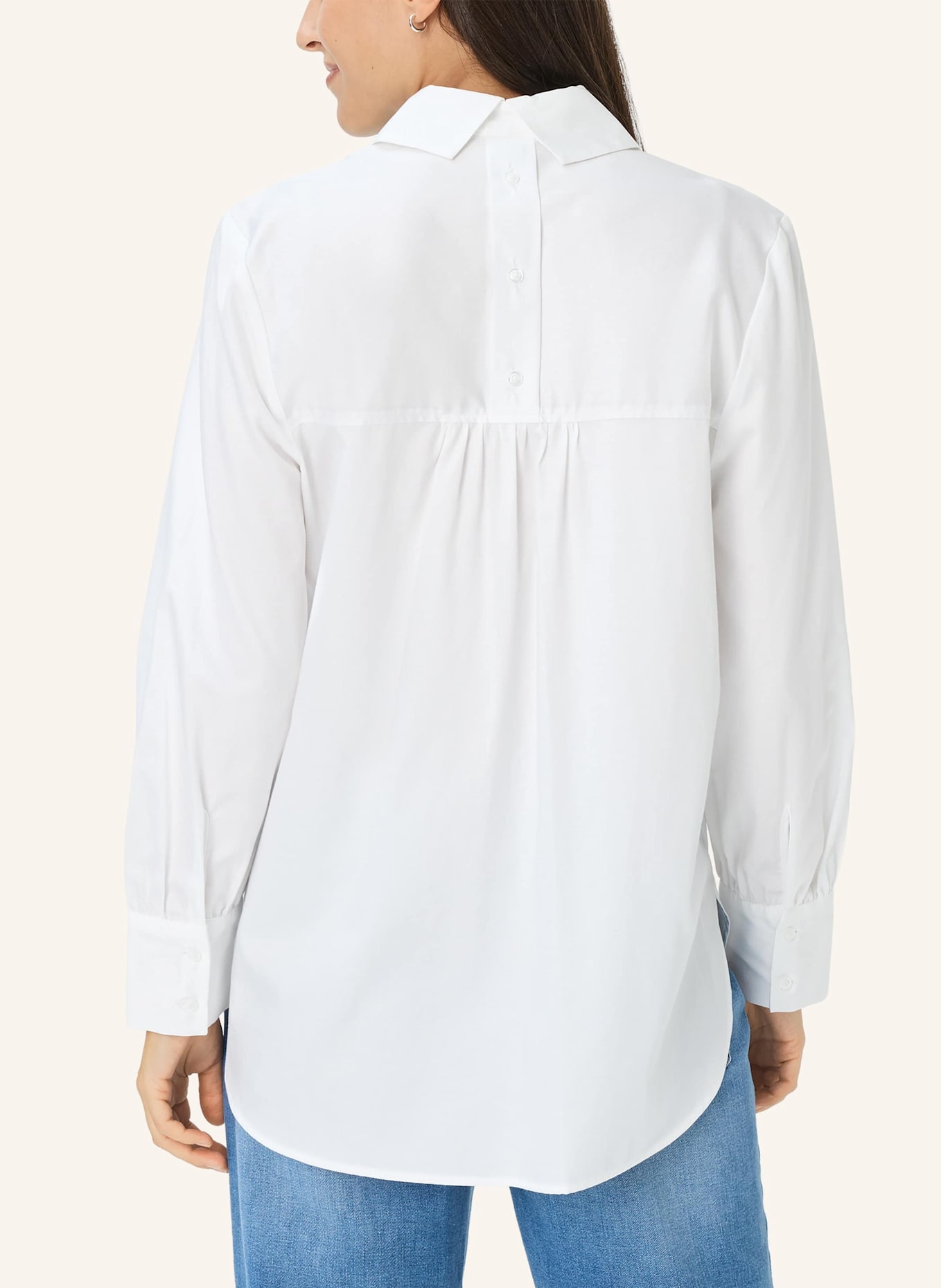 BRAX Hemdbluse STYLE VIKI: WEISS