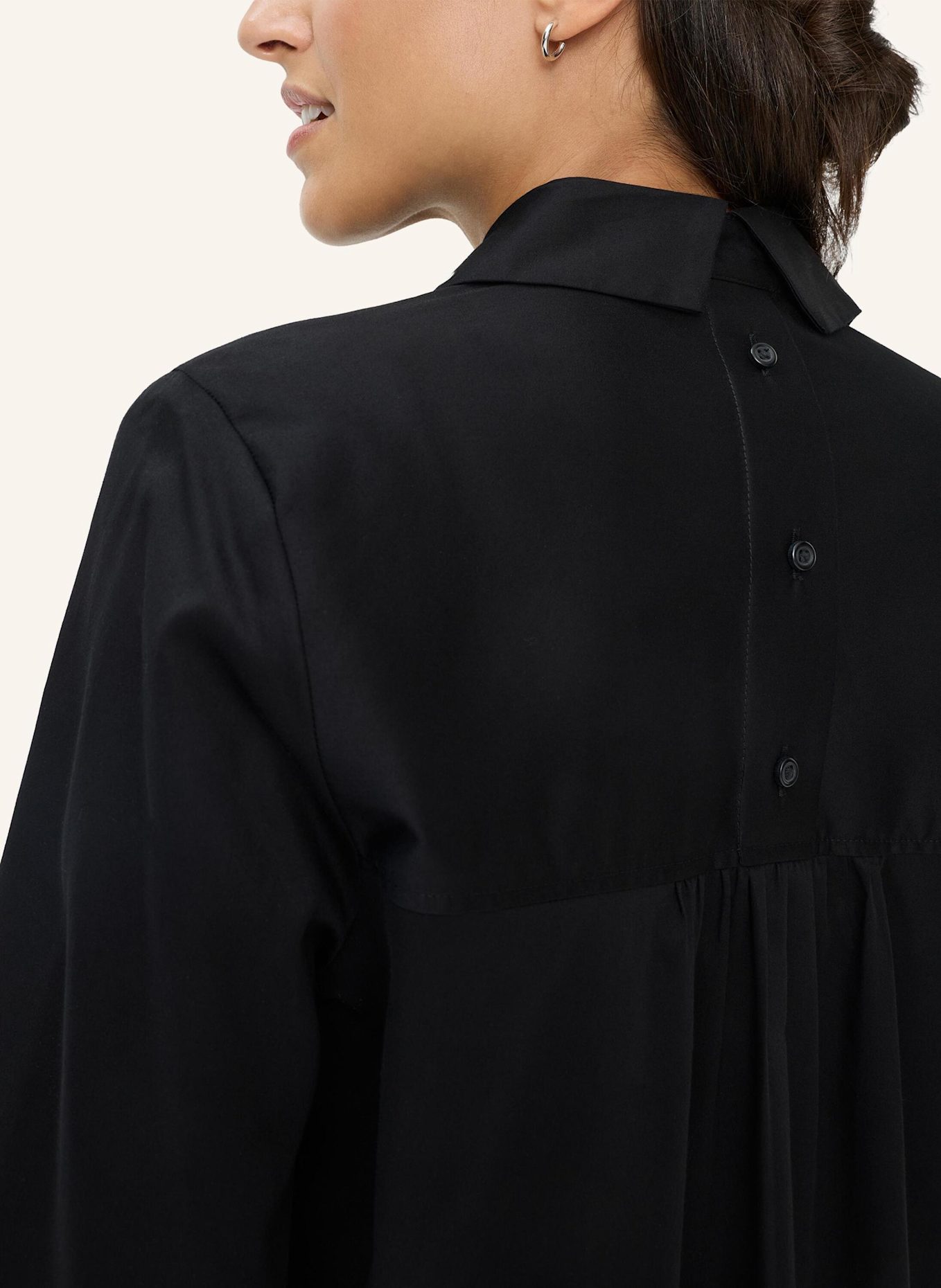 BRAX Hemdbluse STYLE VIKI: SCHWARZ