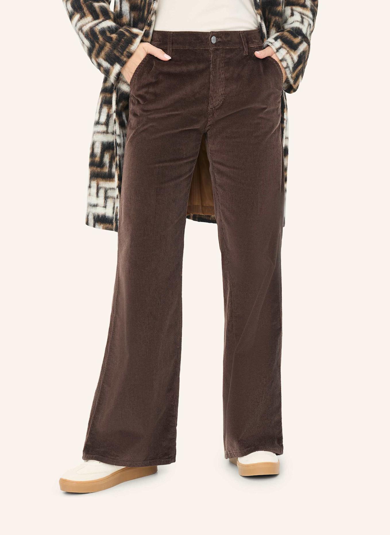 BRAX Palazzohose STYLE MAINE: DUNKELBRAUN