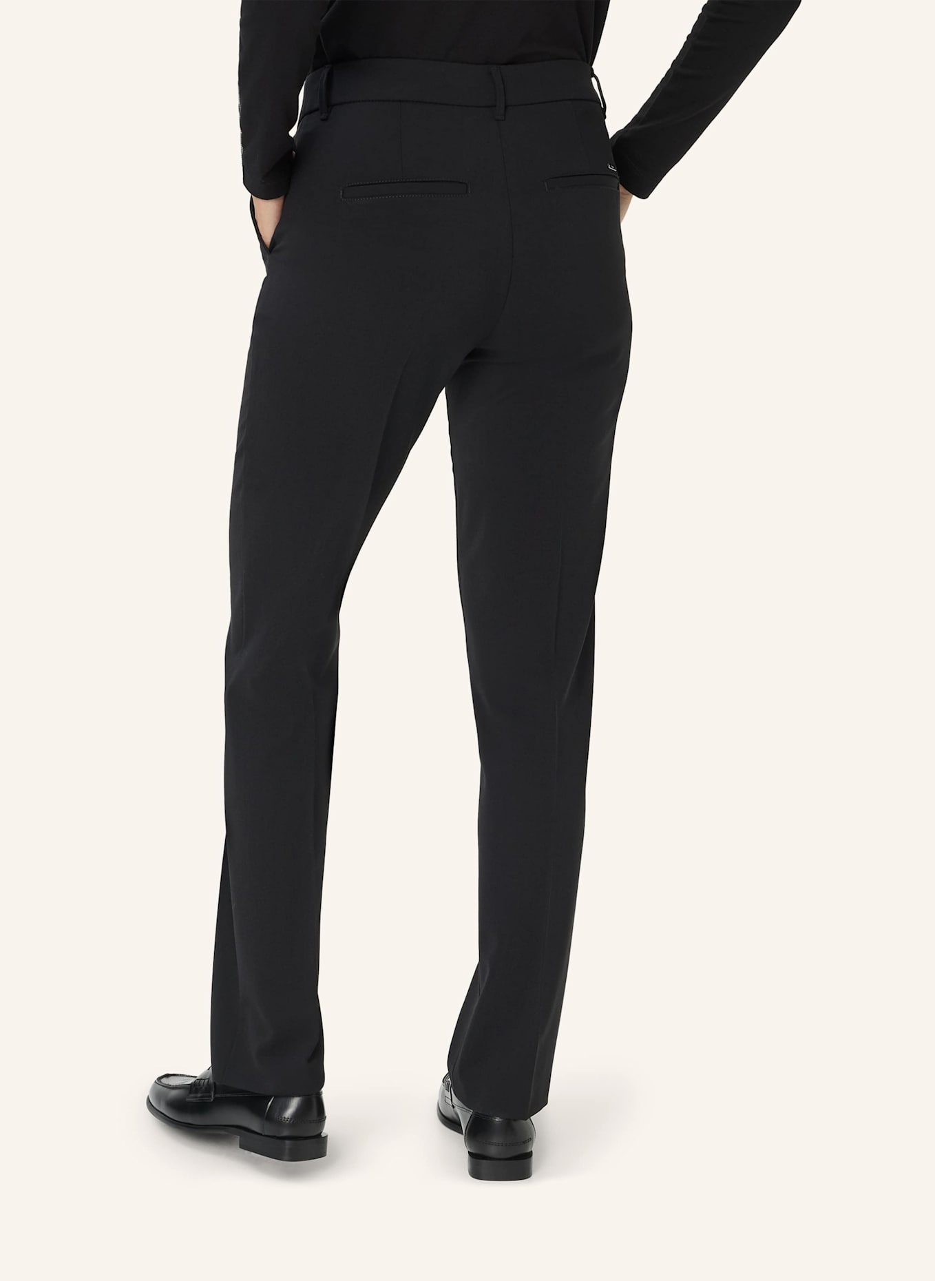BRAX Palazzohose STYLE MARON: SCHWARZ