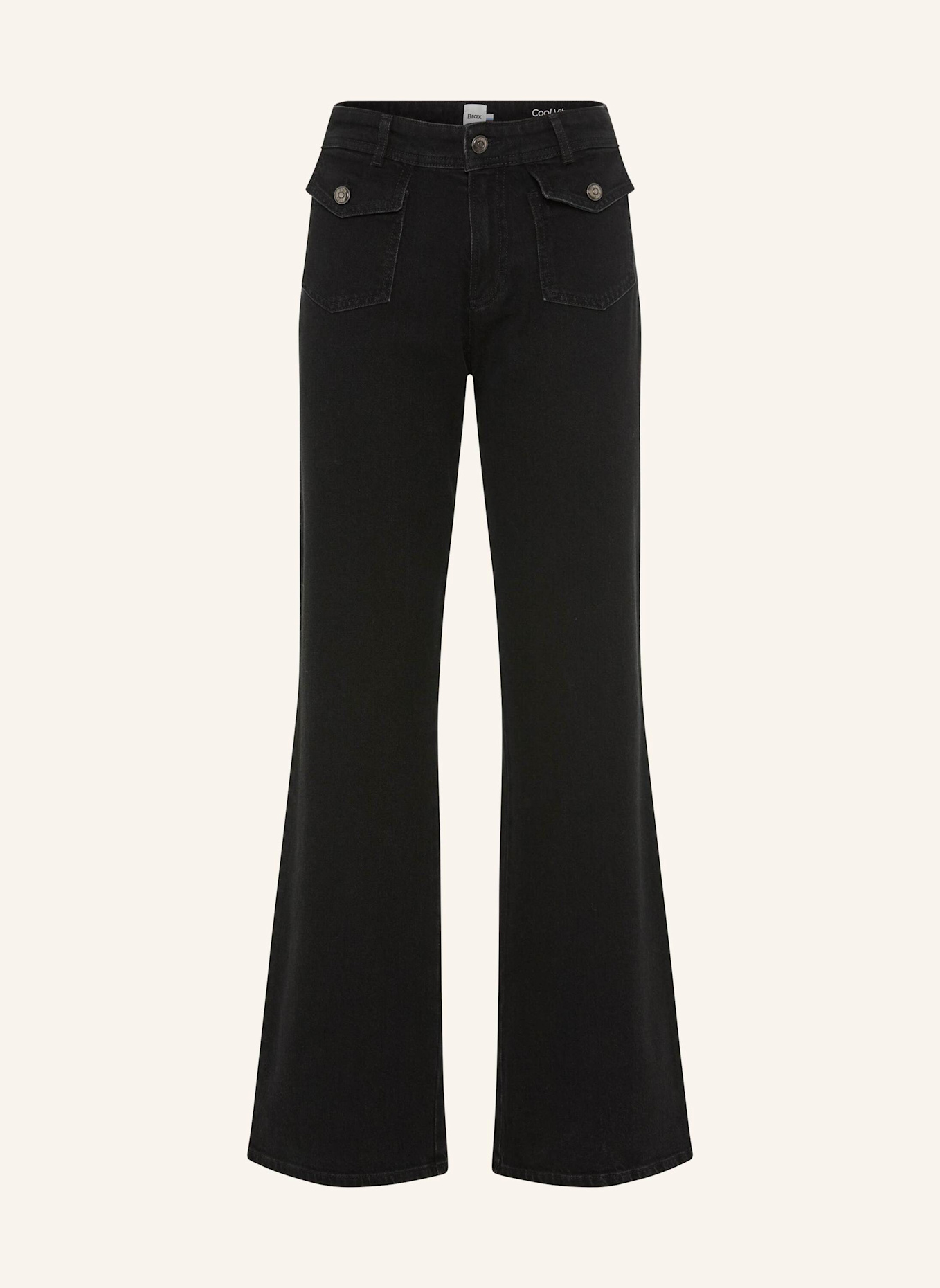 BRAX Palazzohose STYLE MAINE: SCHWARZ