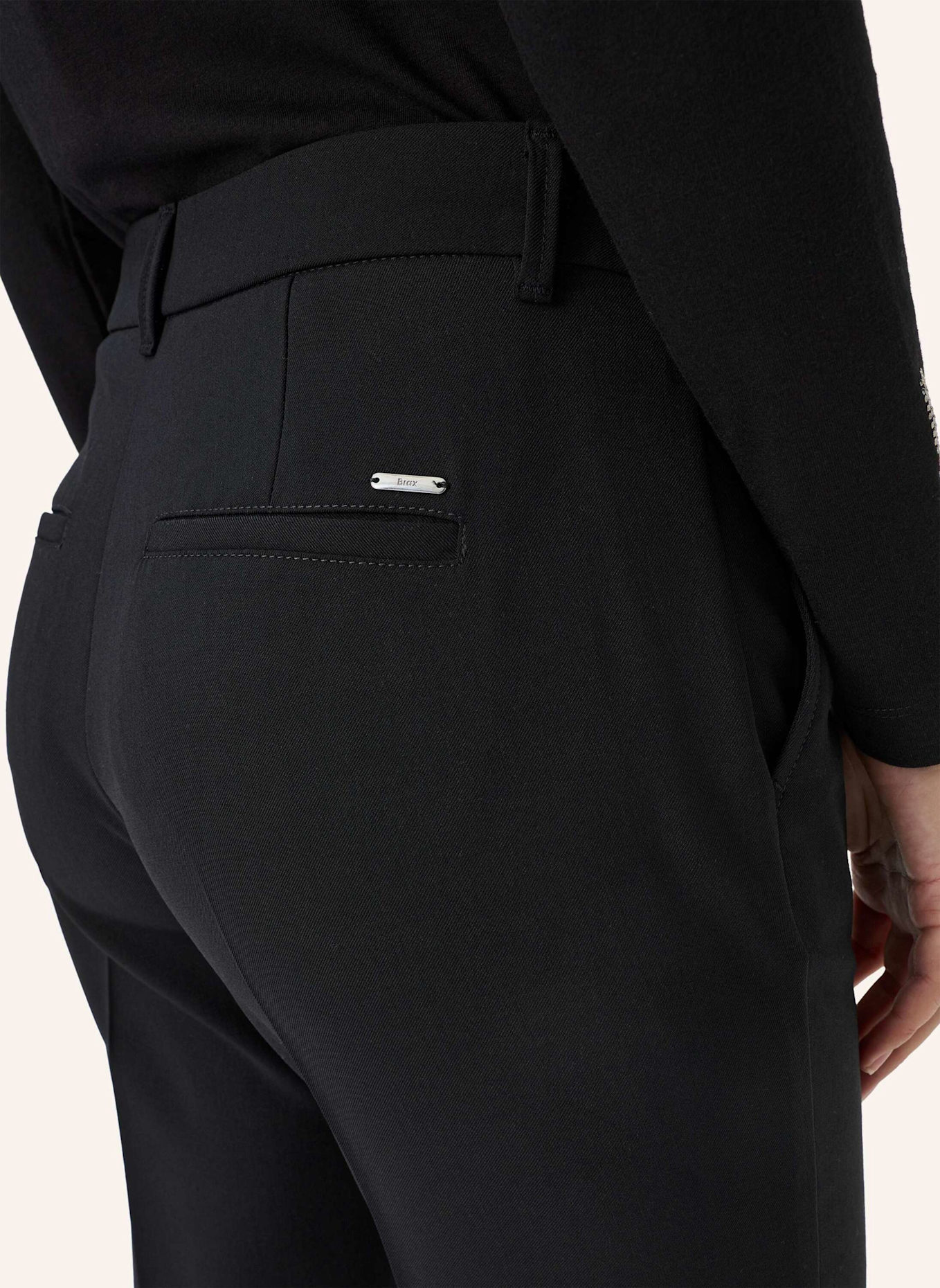 BRAX Palazzohose STYLE MARON: SCHWARZ