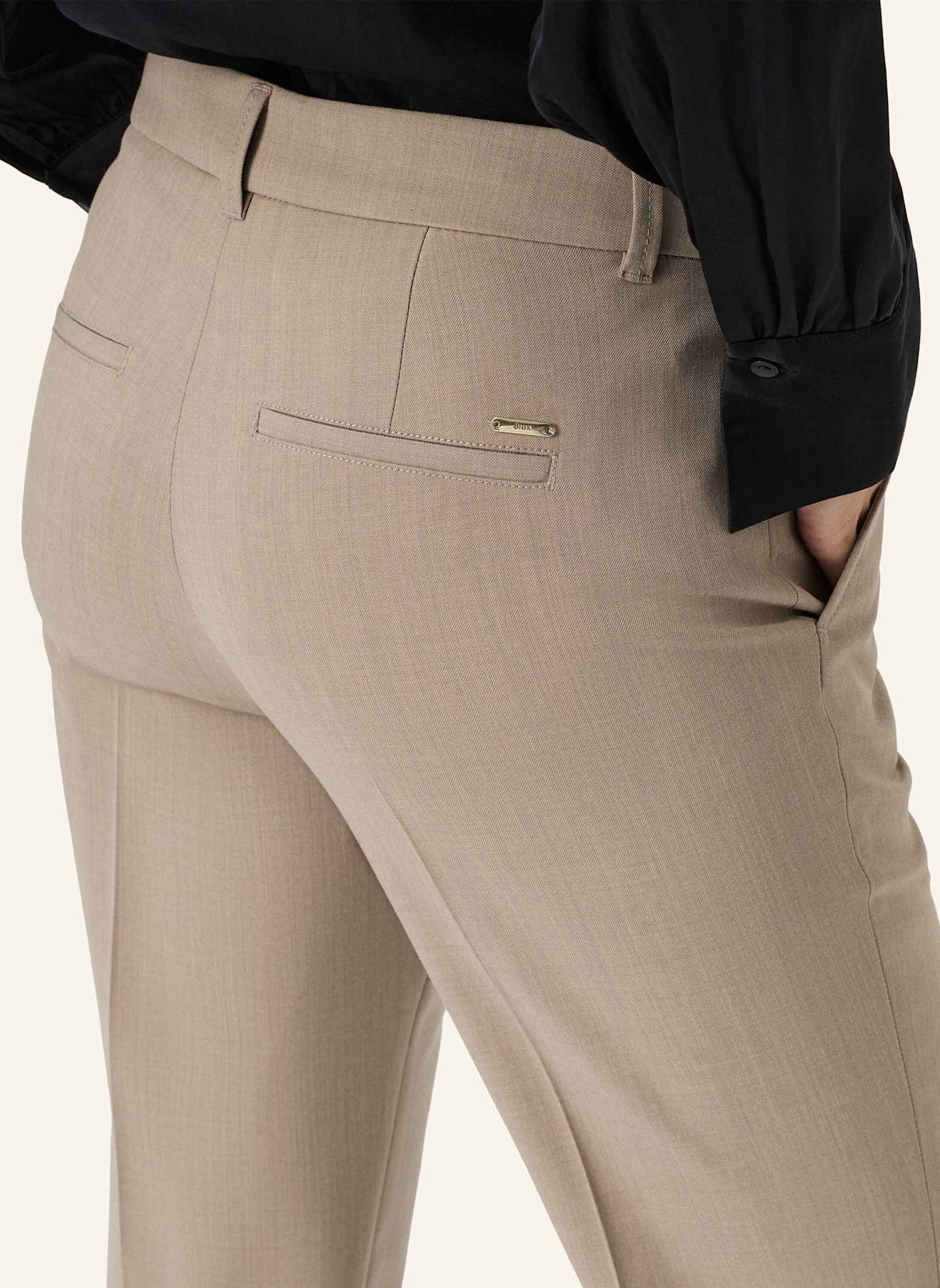 BRAX Palazzohose STYLE MARON: TAUPE