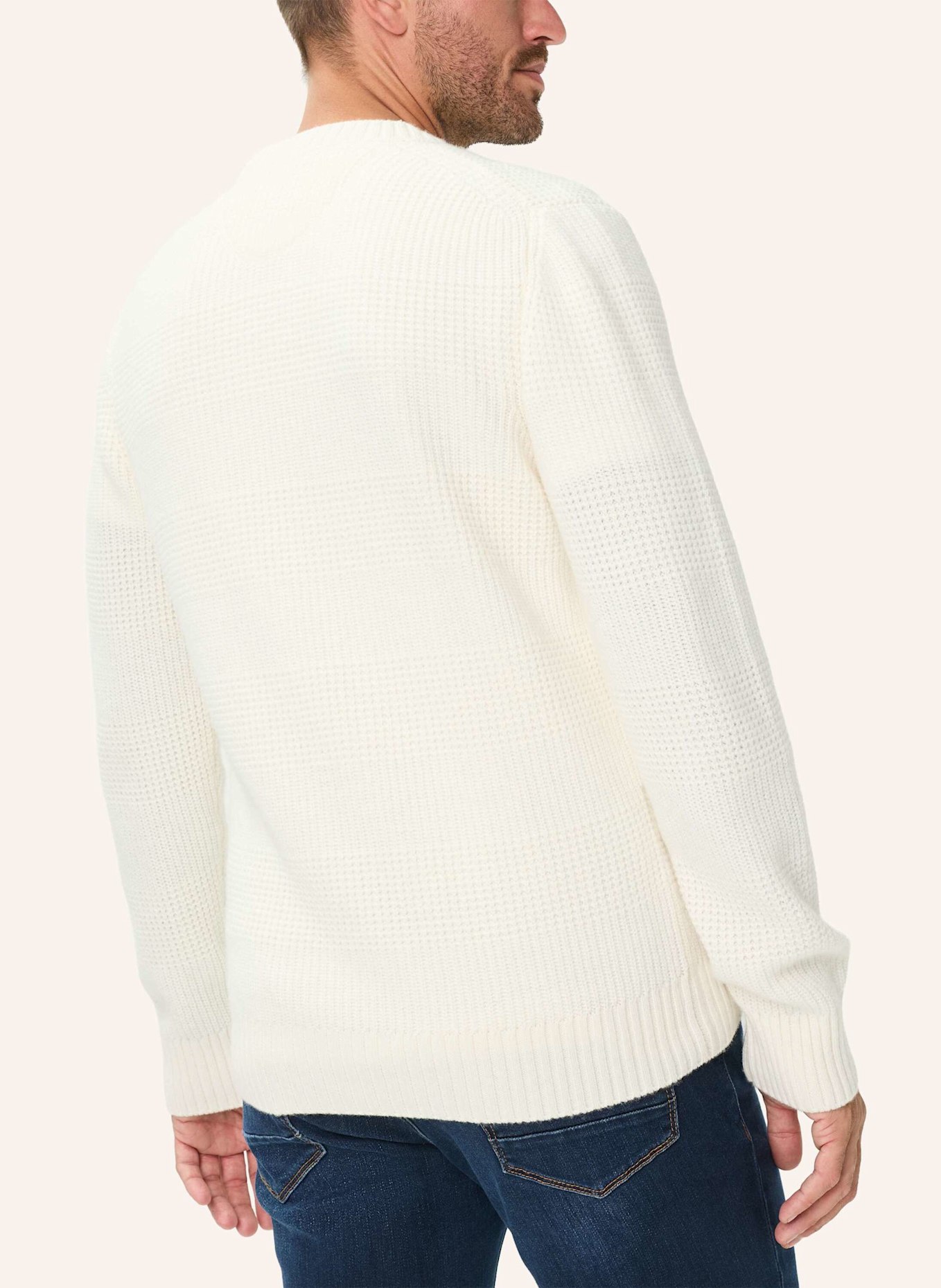 BRAX Strickpullover STYLE RICK: WEISS