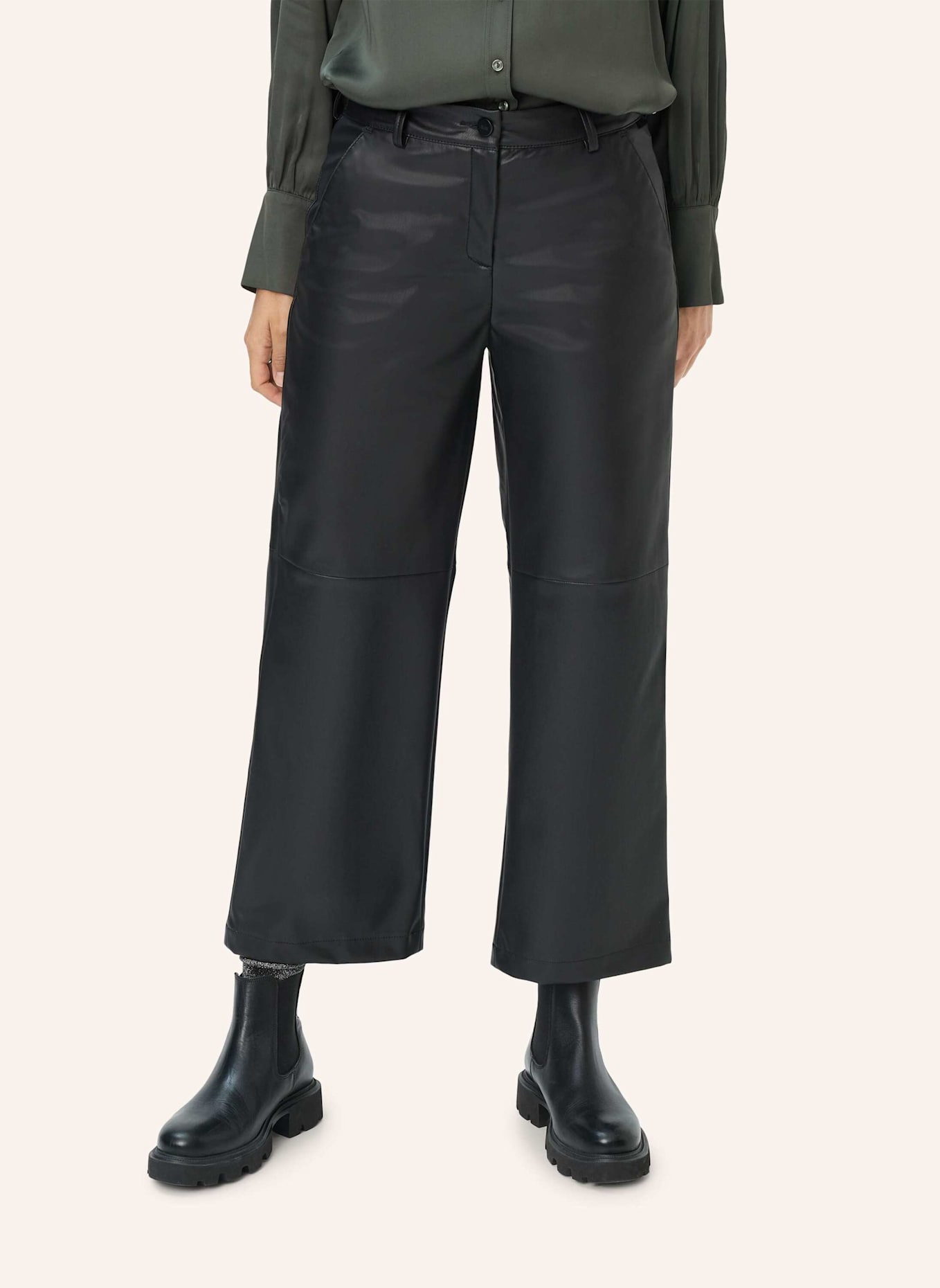 BRAX Culotte STYLE MAINE S: SCHWARZ