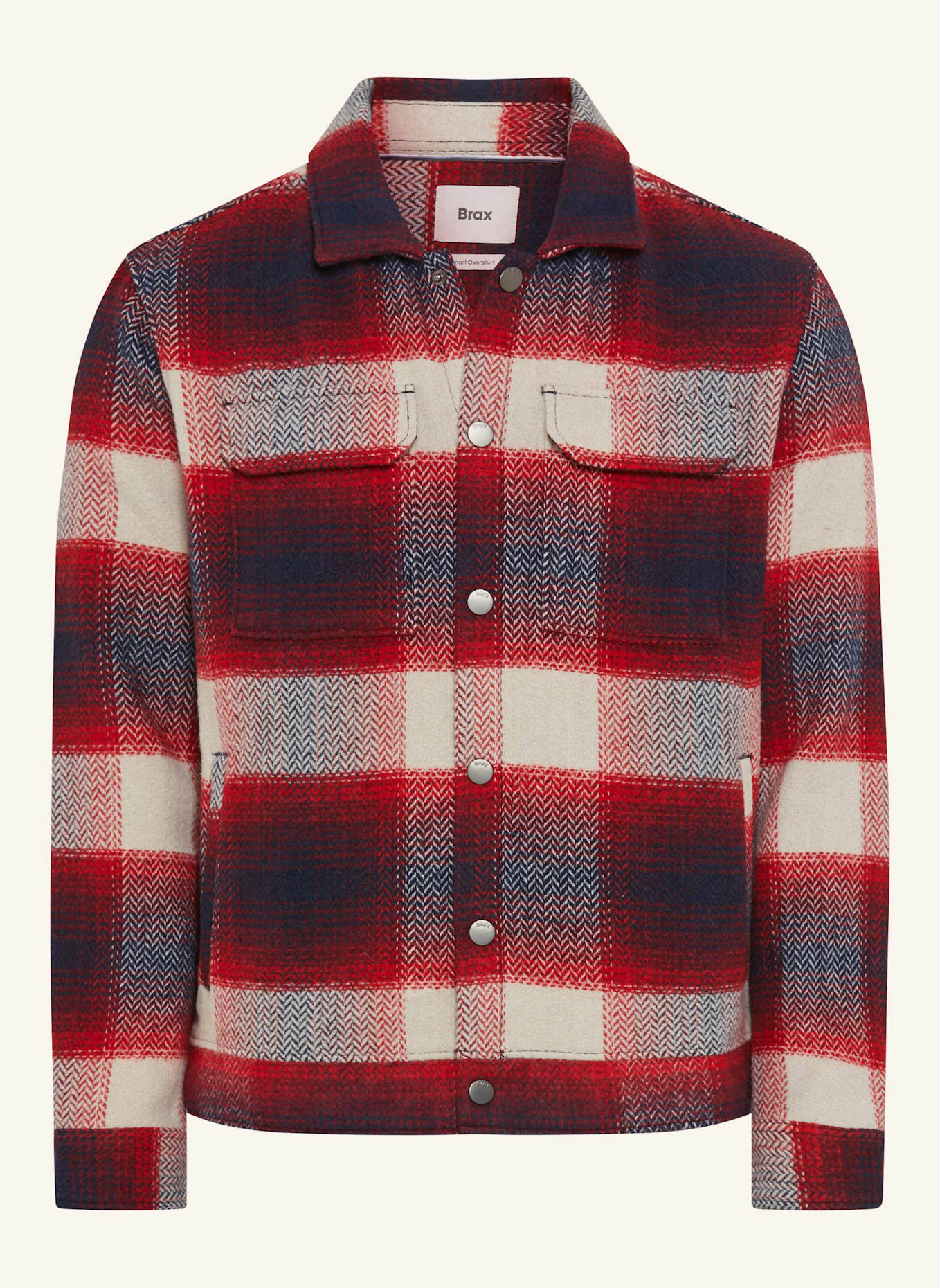 BRAX Sweatjacke STYLE SANTIAGO: LILA