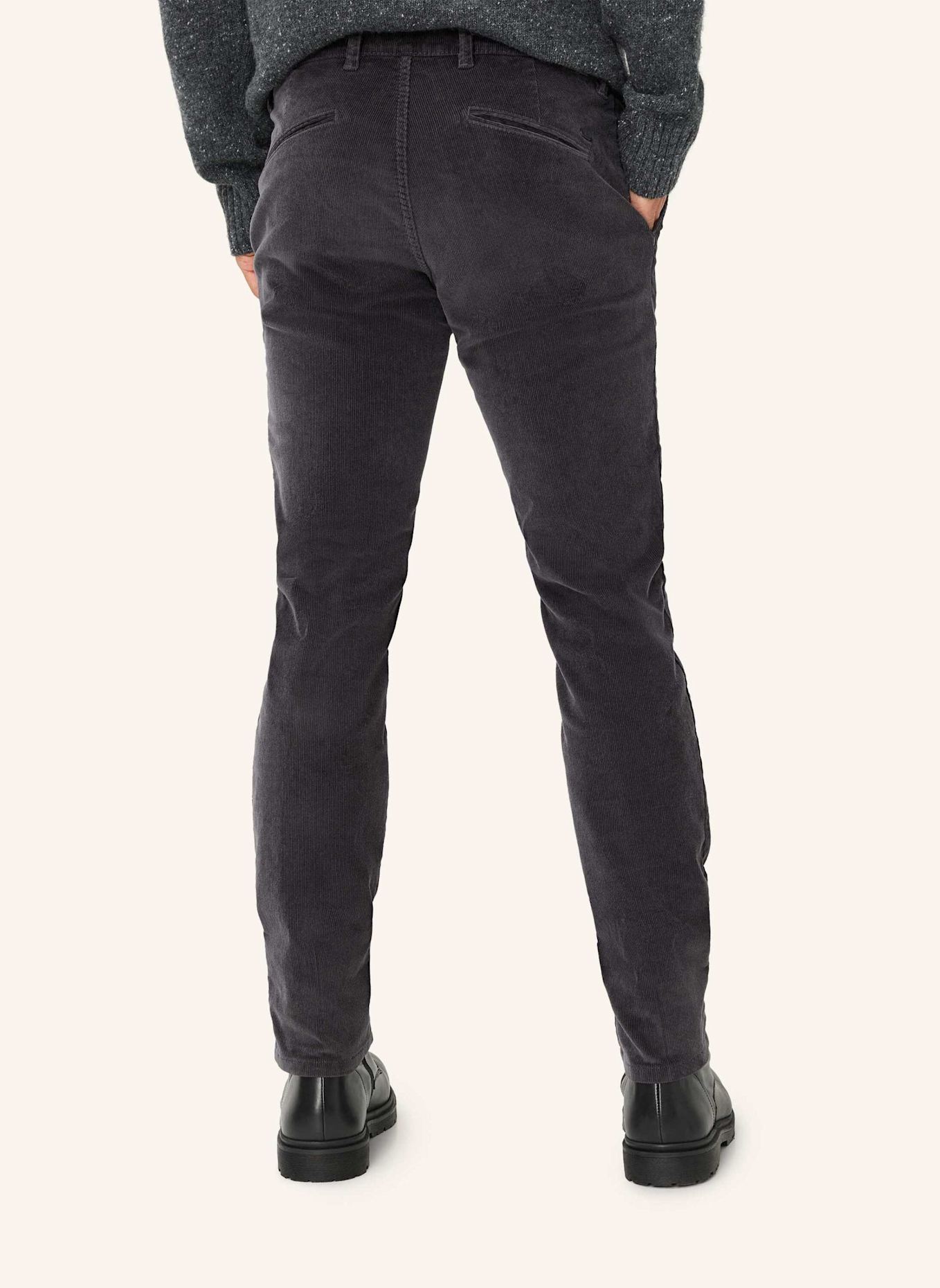 BRAX Chino|Flatfronthose STYLE SILVIO: DUNKELGRAU