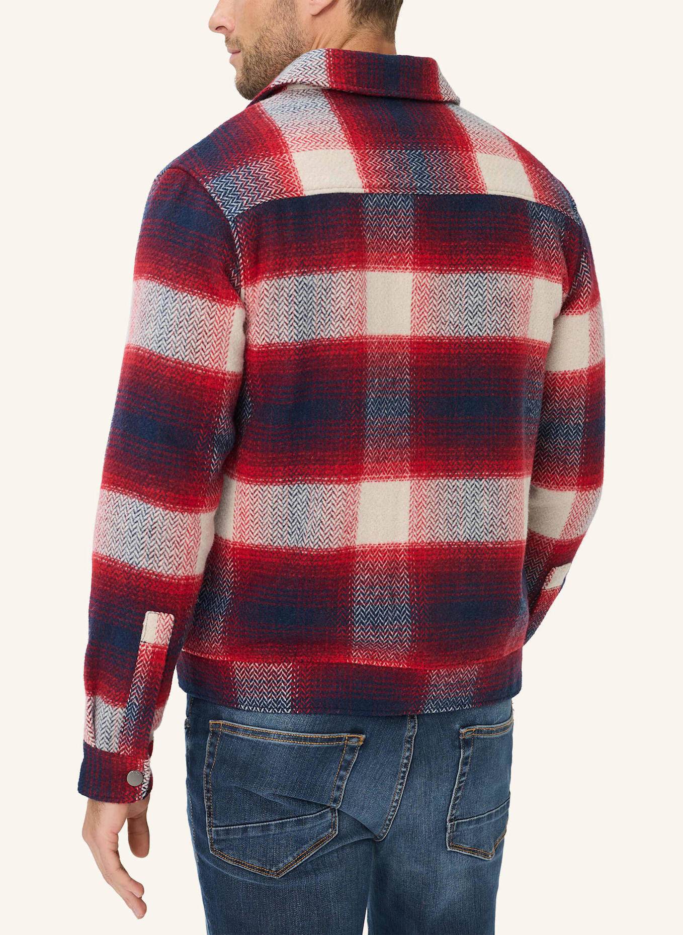 BRAX Sweatjacke STYLE SANTIAGO: LILA