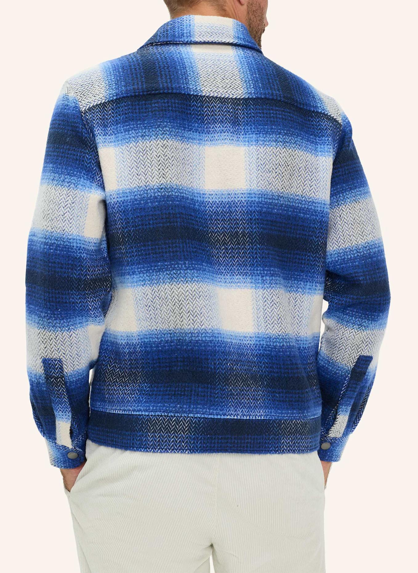 BRAX Sweatjacke STYLE SANTIAGO: BLAU