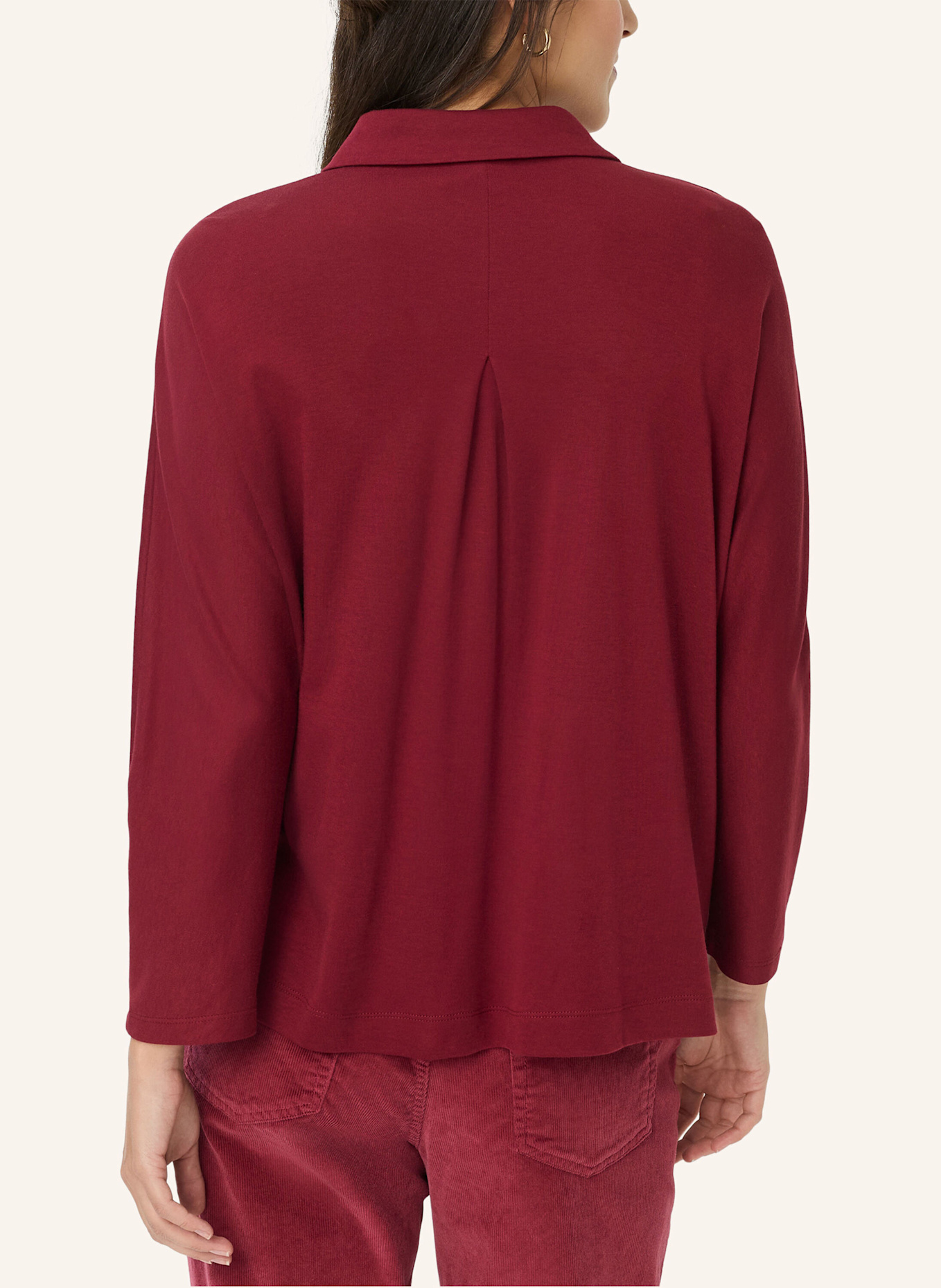 BRAX Shirt STYLE CELIA M: DUNKELROT